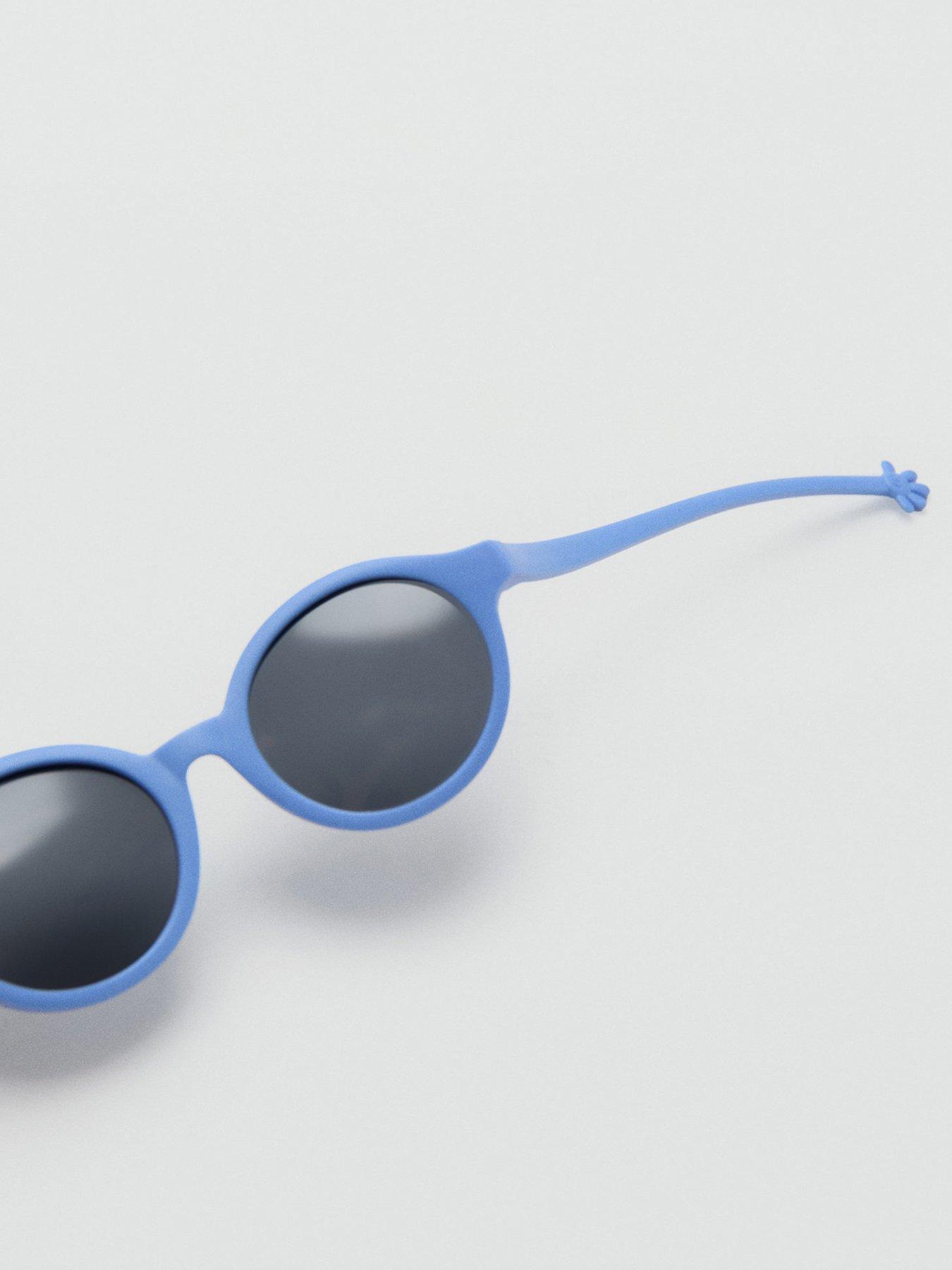 Image 3 of 4 of Mango Younger Boys Flexible Sunglasses - Blue