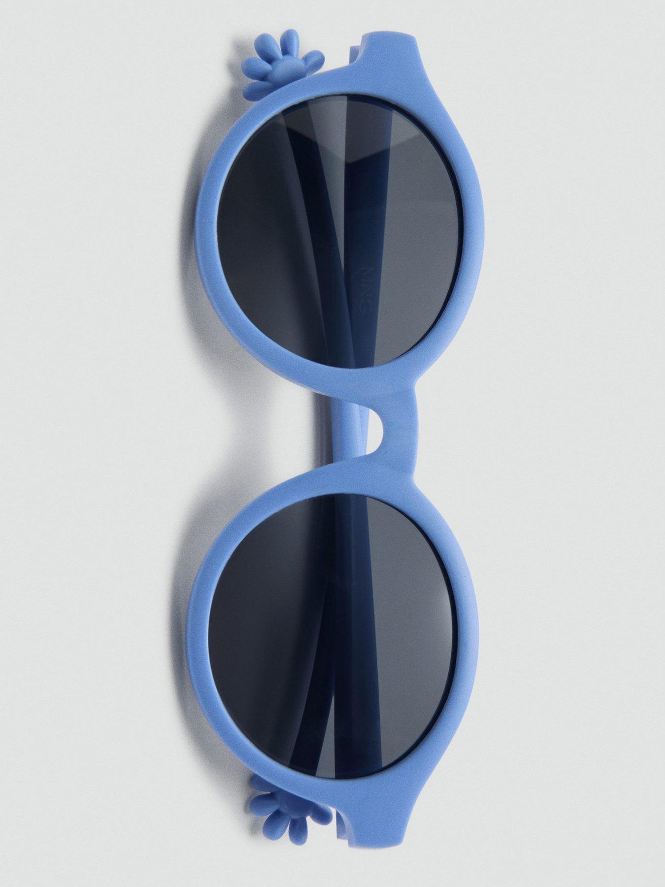 Image 4 of 4 of Mango Younger Boys Flexible Sunglasses - Blue