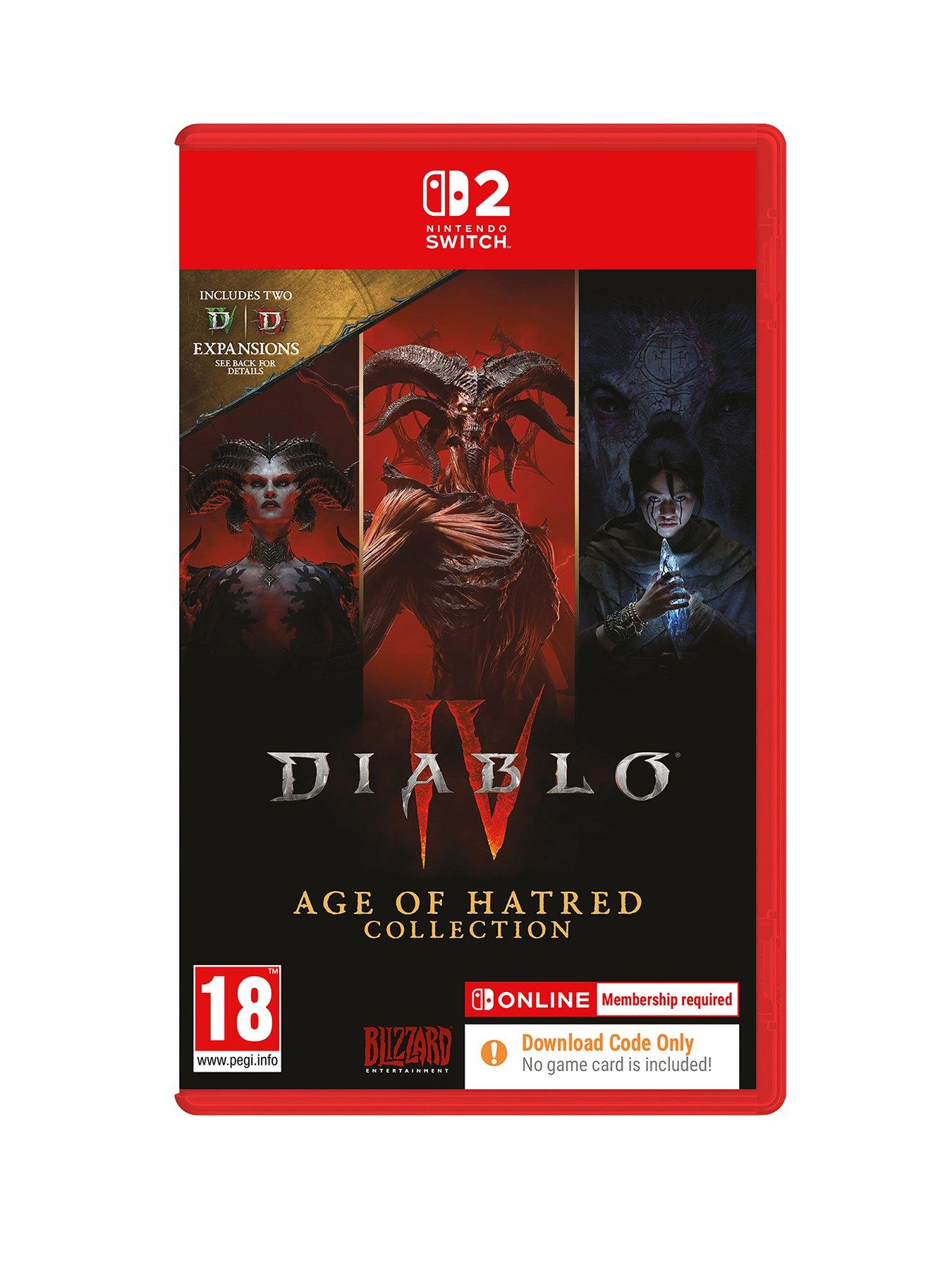 Image 1 of 8 of Nintendo Switch 2 Diablo<sup>&reg;</sup> IV: Age of Hatred Collection &ndash; Nintendo Switch 2 (Code in a Box)