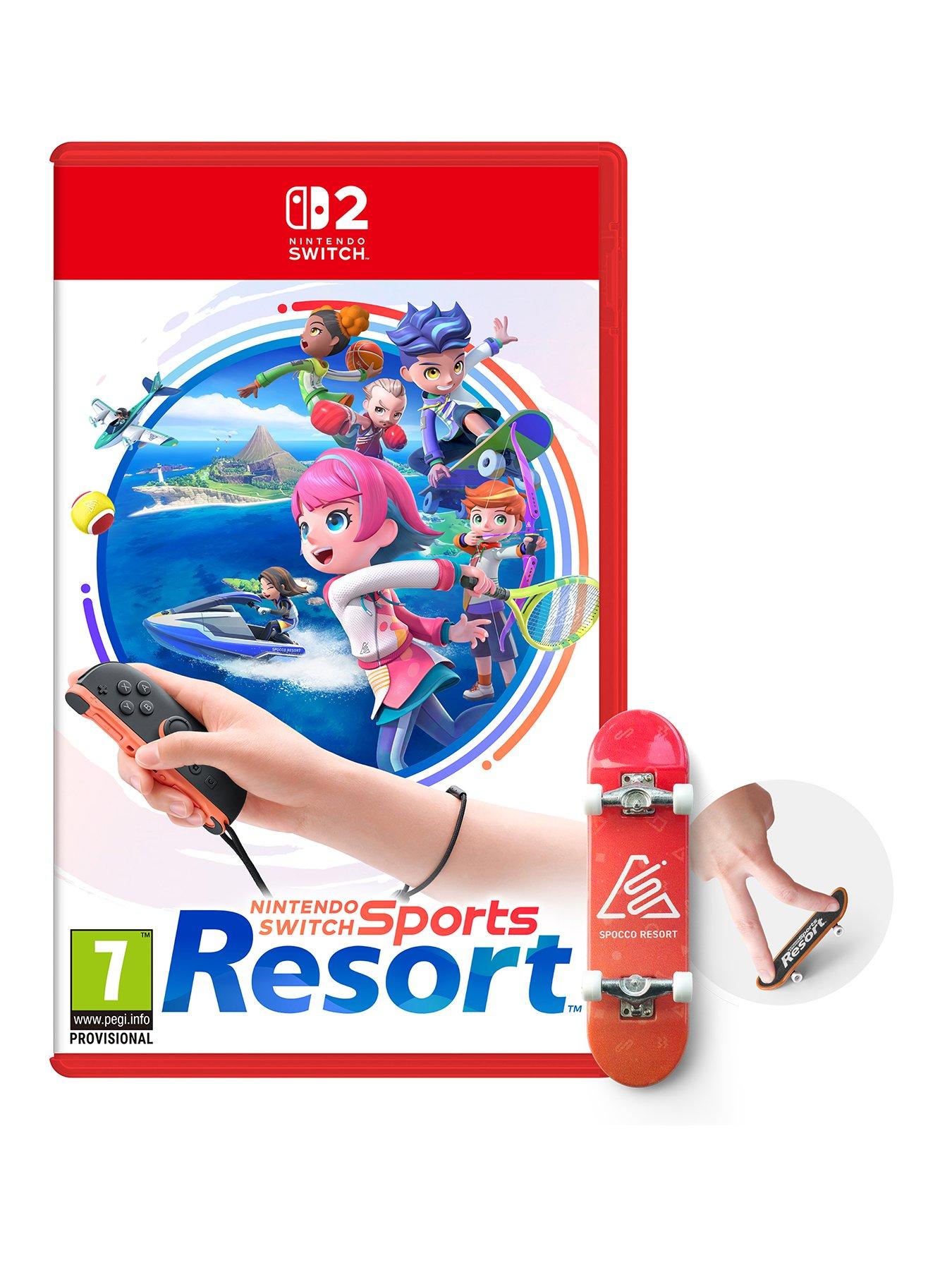 Nintendo Sports Resort - Nintendo Switch 2 (Gift With Purchase Finger Skaterboard) in One Colour
