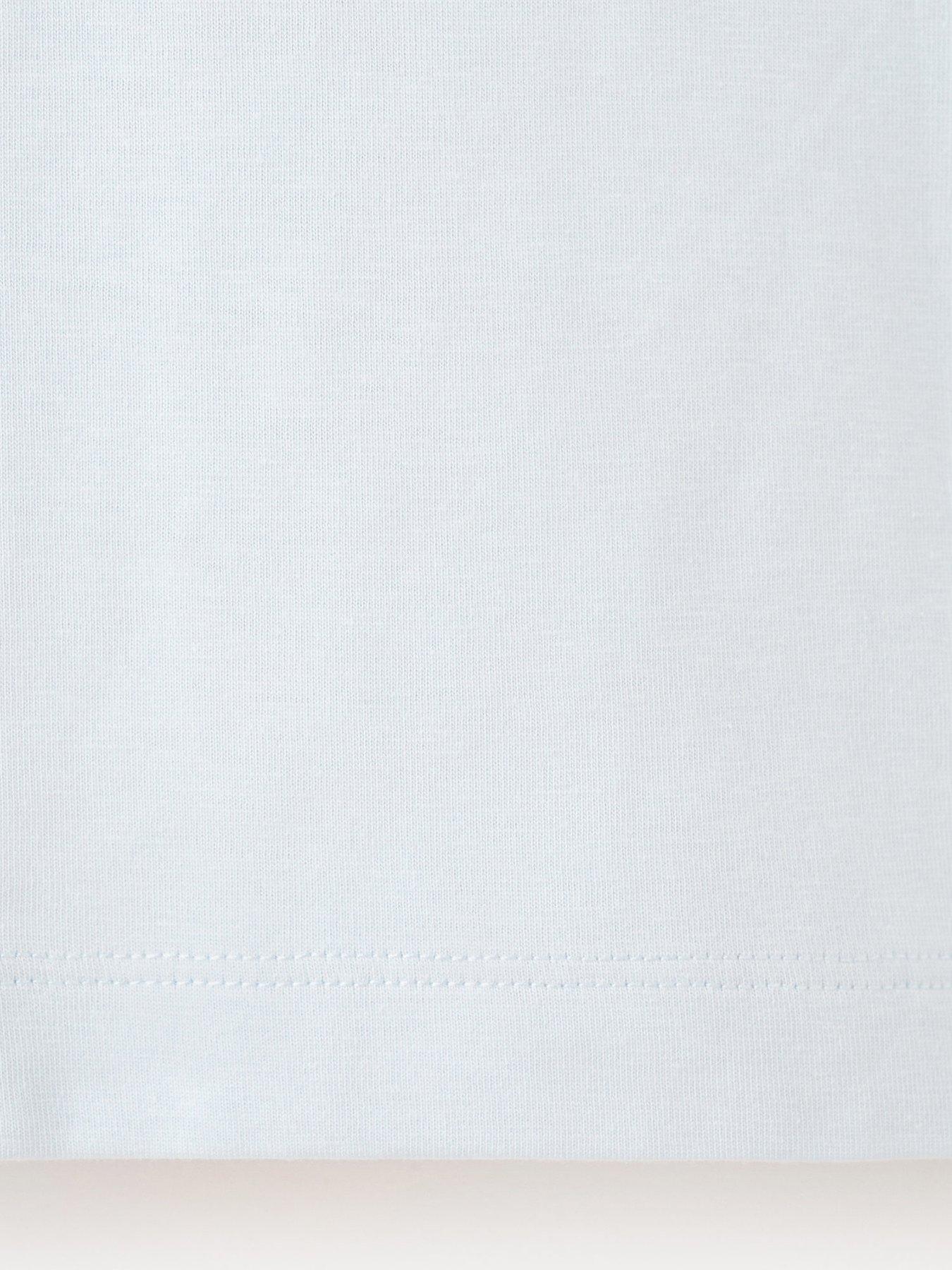 Image 4 of 4 of Mango Younger Girls 3D Starfish Short Sleeve T-shirt - Light Blue