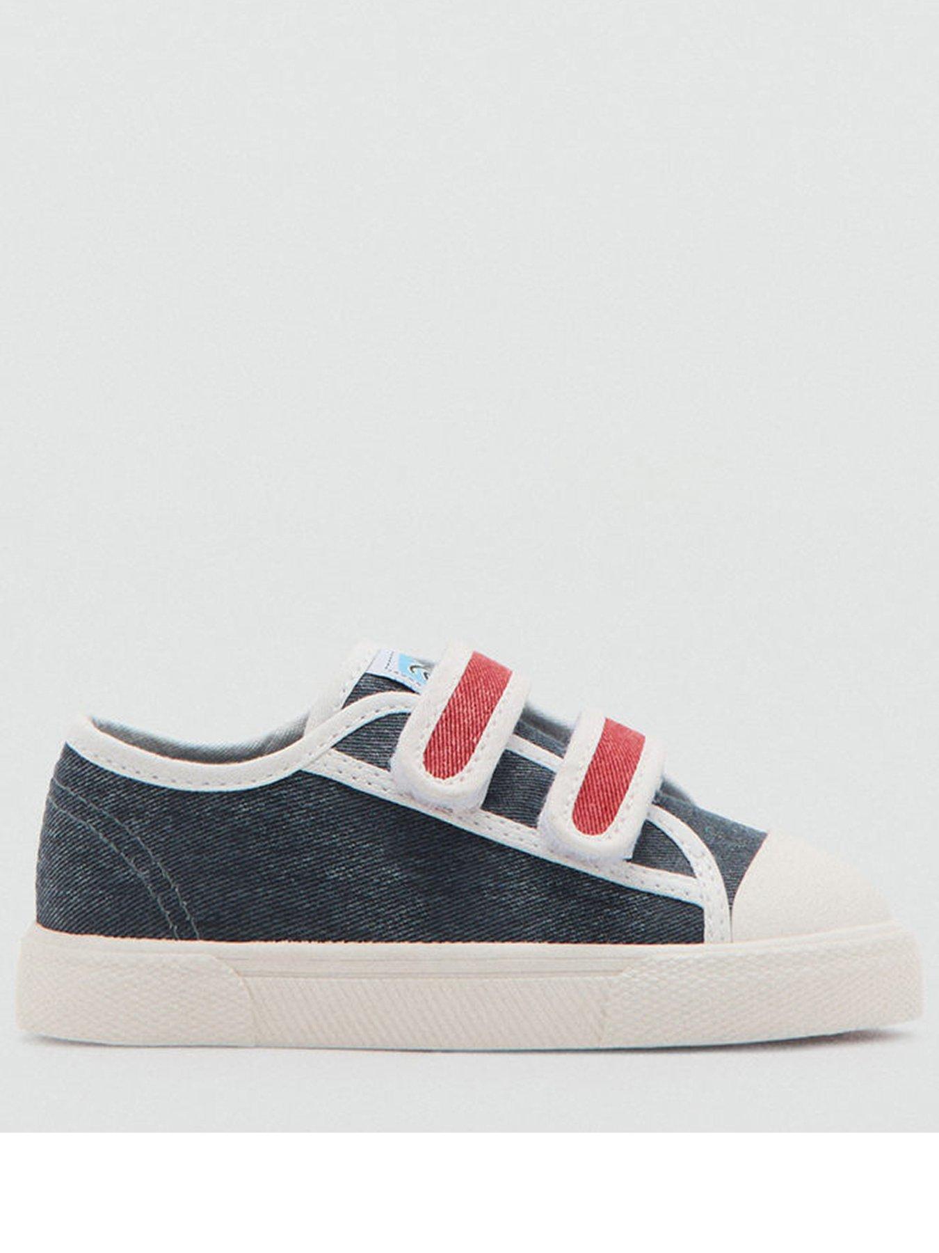 Image 1 of 5 of Mango Younger Boys Vecro Pumps - Blue