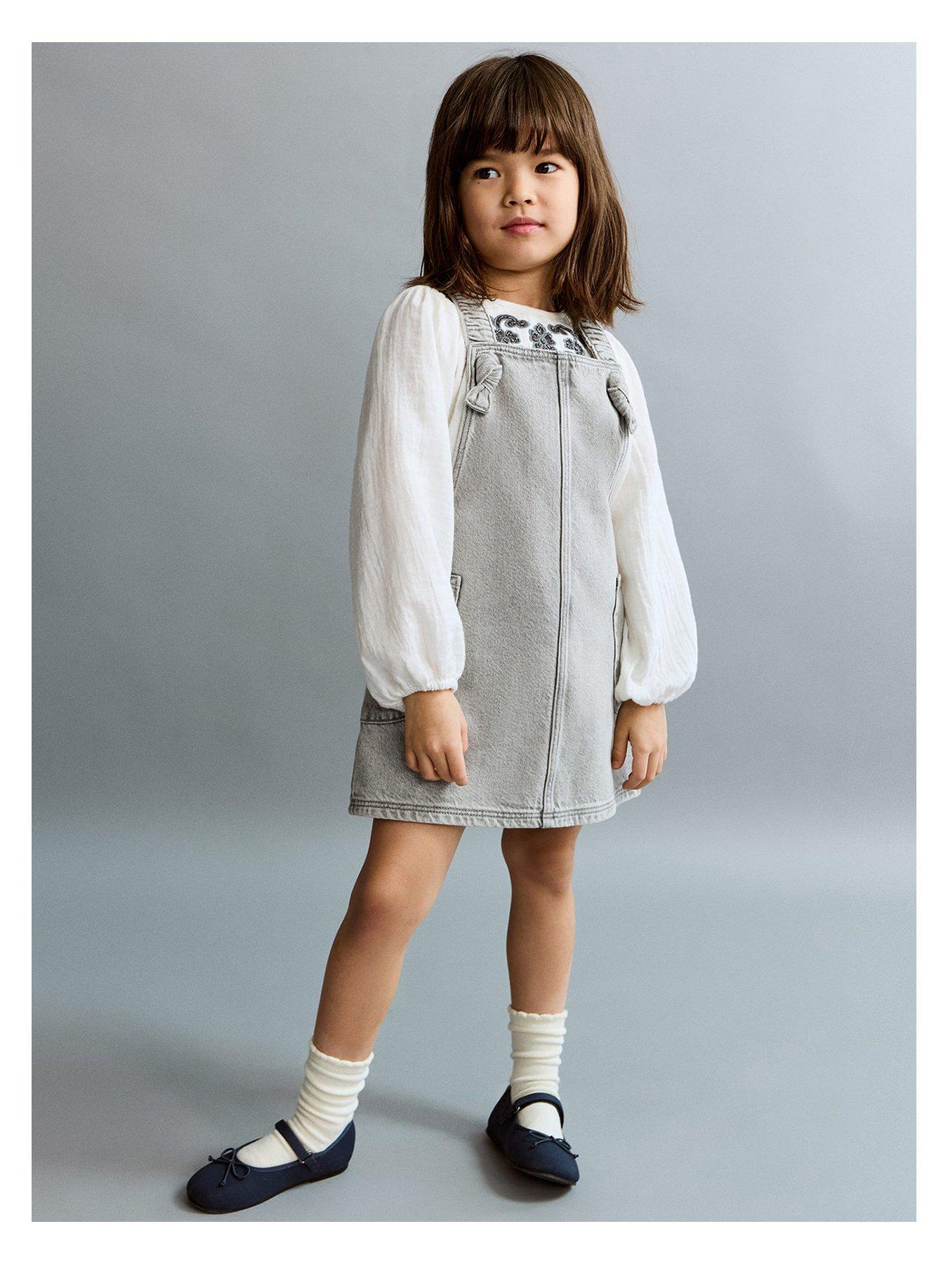 Image 5 of 5 of Mango Younger Girls Ballerina Shoes - Blue