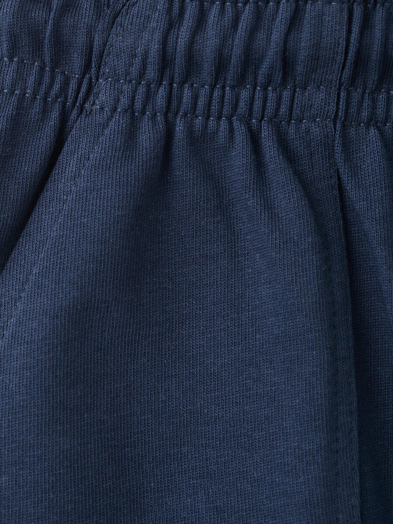 Image 4 of 4 of Mango Younger Boys Jersey Shorts - Navy