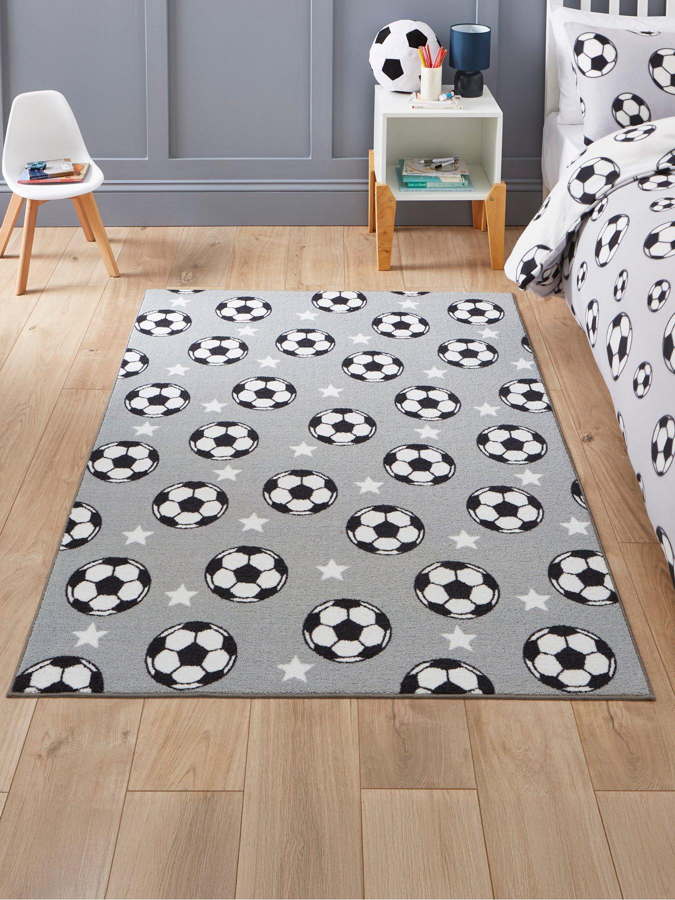 Catherine Lansfield Cl Kids - Football Stars Grey - 080 X 150