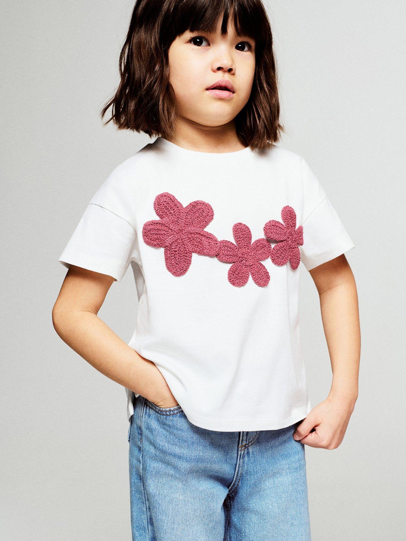 mango-younger-girls-embroidered-flower-short-sleeve-t-shirt-light-cream