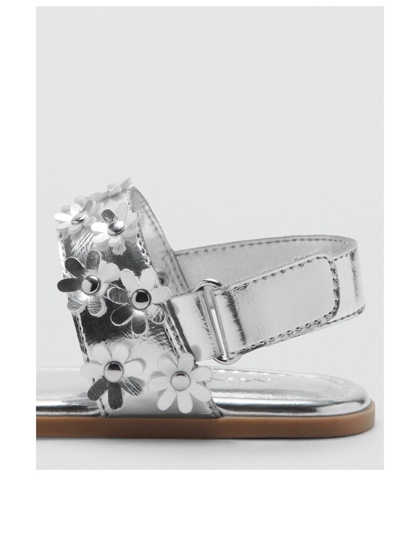mango-younger-girls-floral-metallic-sandals-silverback