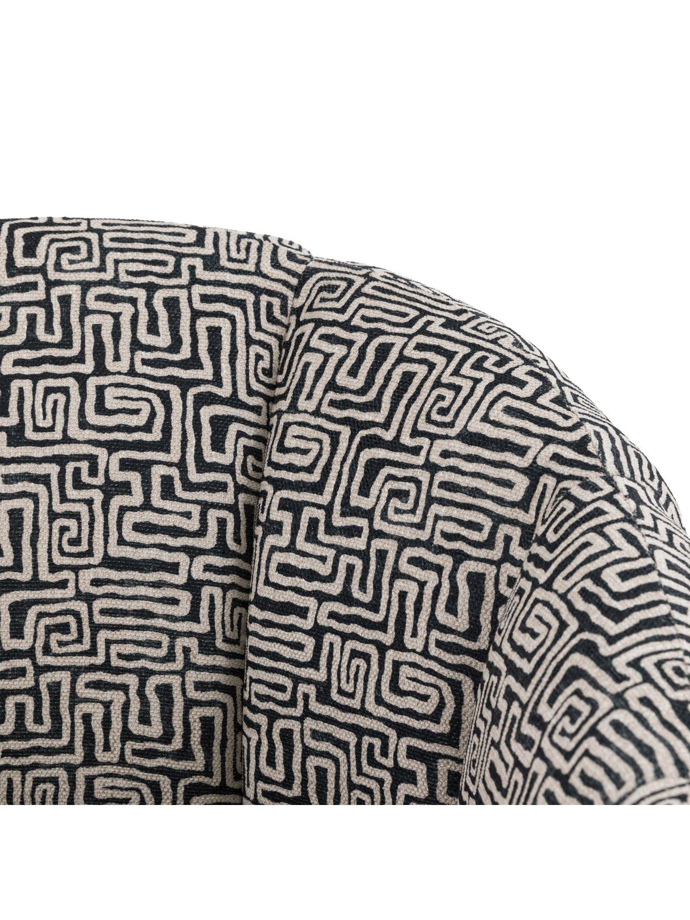 Image 2 of 3 of Gallery Direct Monochrome Atella Tub Chair
