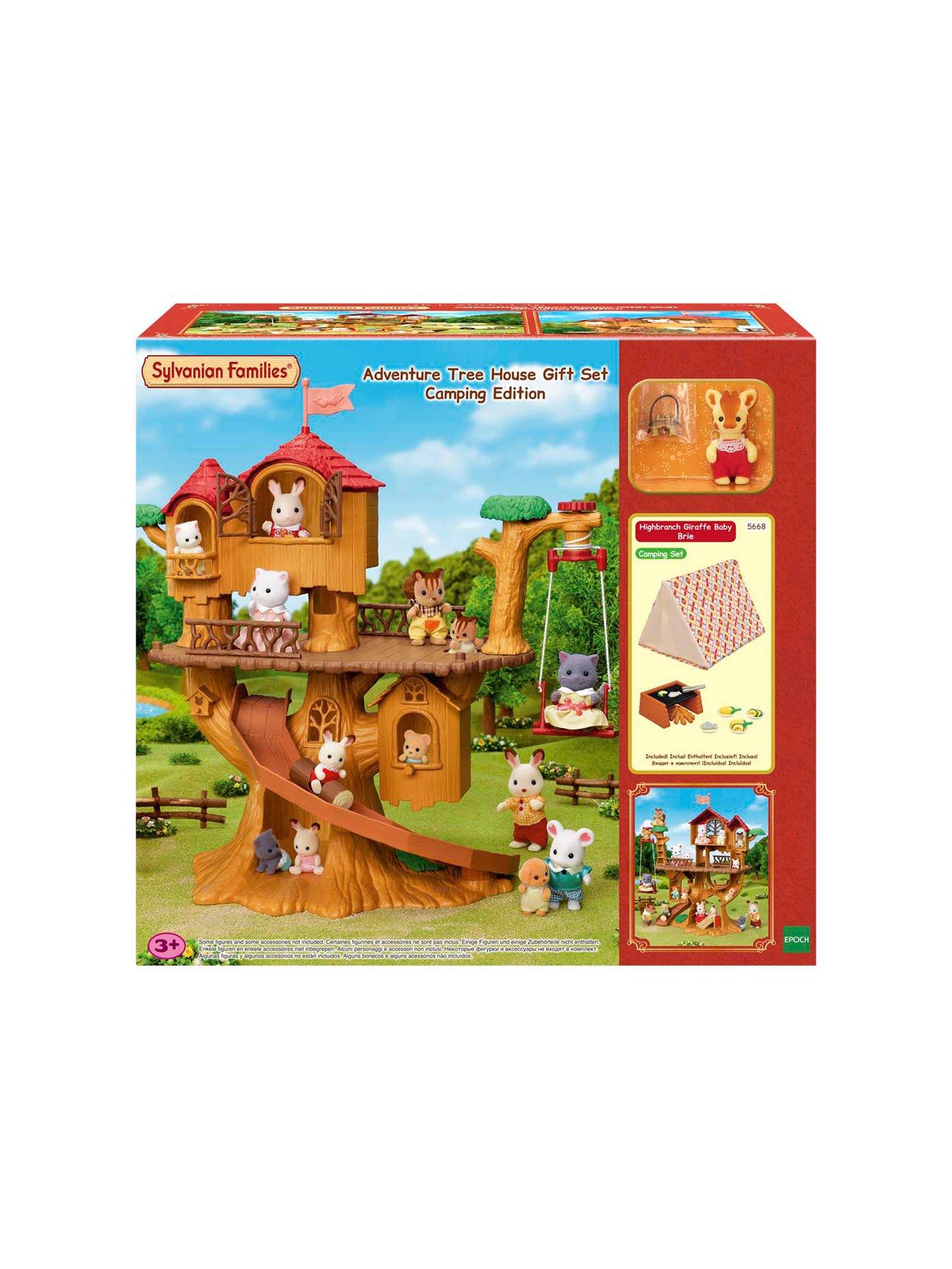 Image 2 of 4 of Sylvanian Families Detachable Hut Adventure Treehouse Playset
