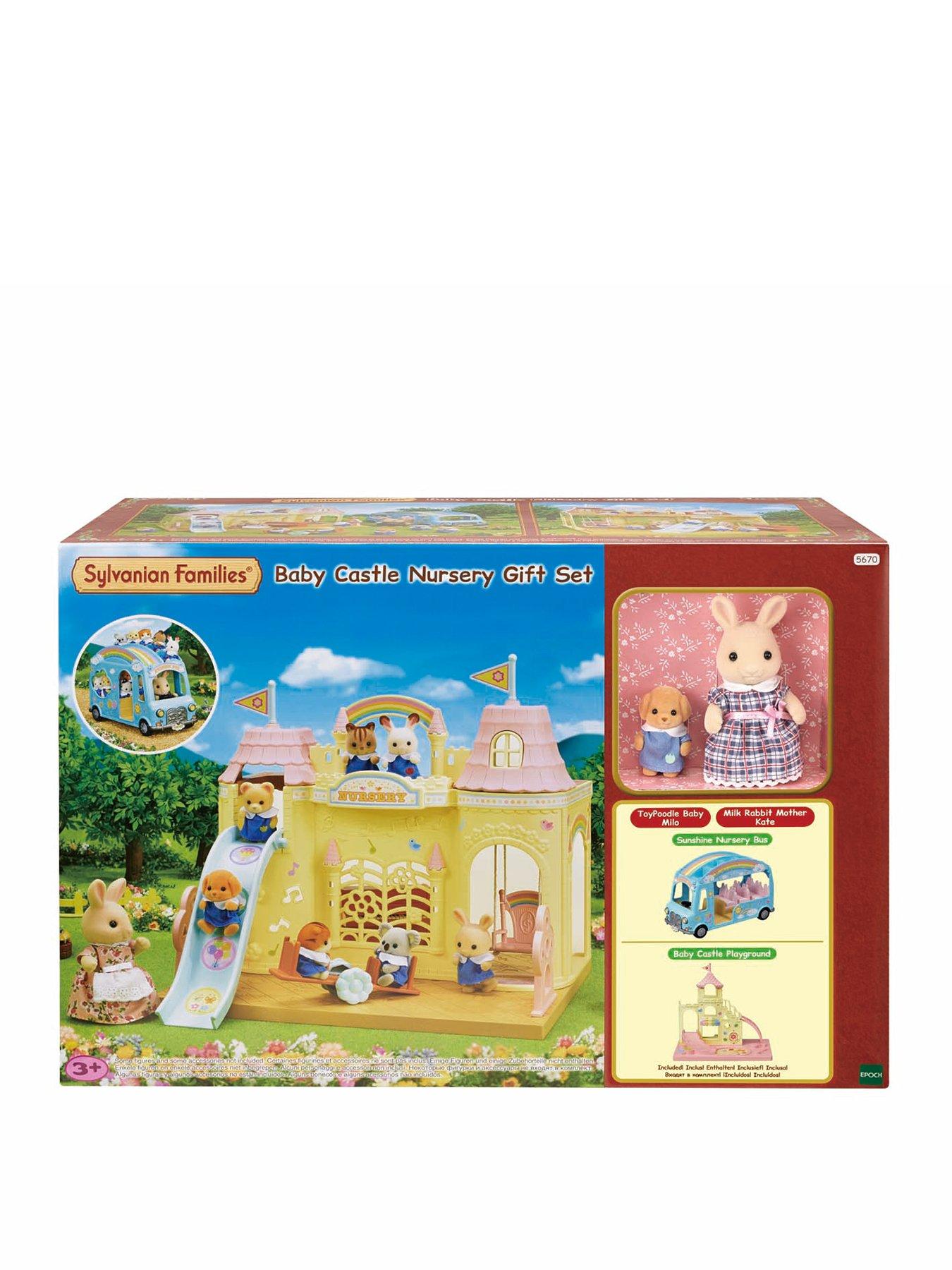 Image 1 of 4 of Sylvanian Families Reconfigurable Baby Castle Nursery Playset