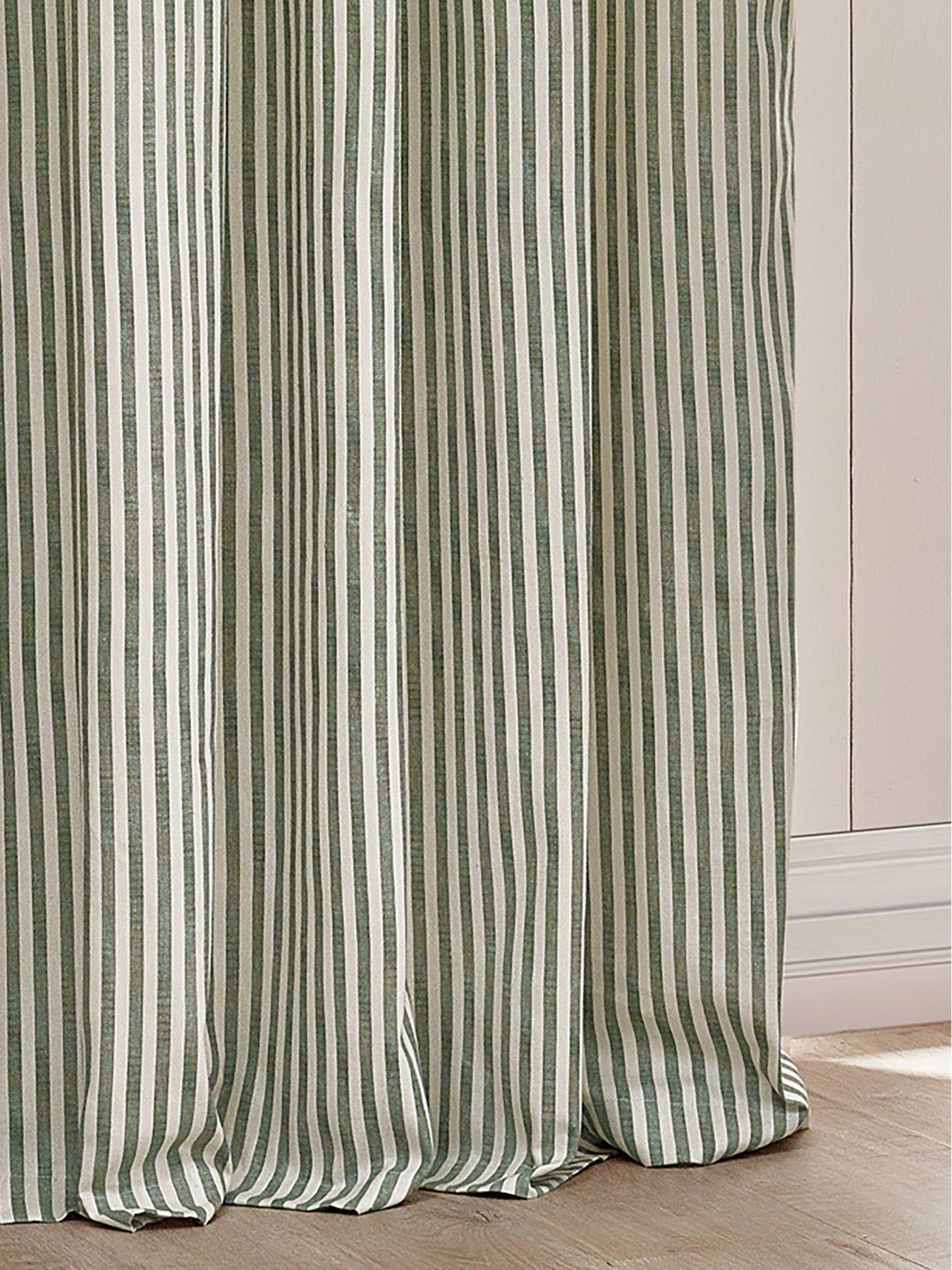 yard-hebden-stripe-blackout-pencil-pleat-curtainsdetail