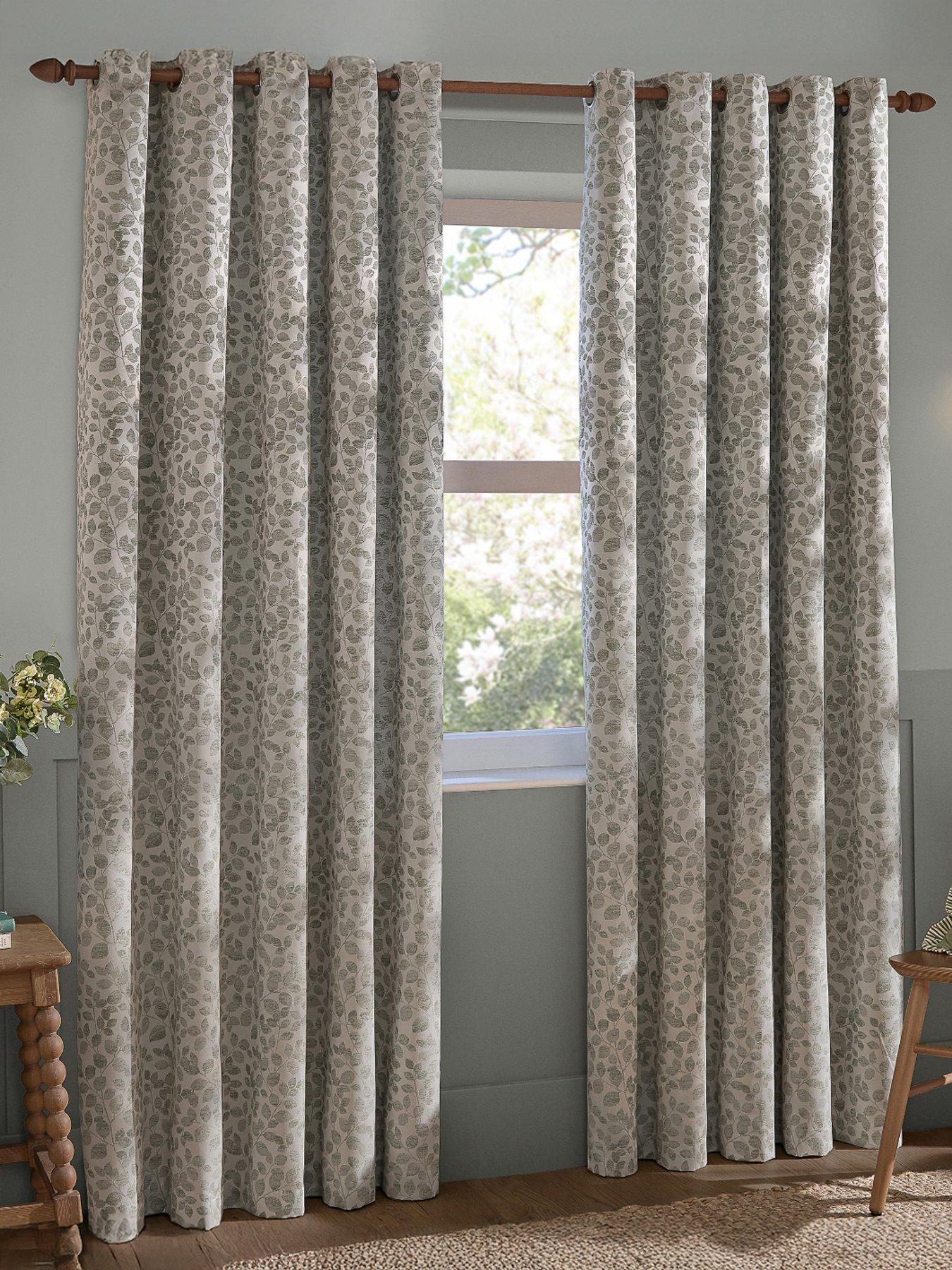 Wylder Grace Leaf Eyelet Curtains
