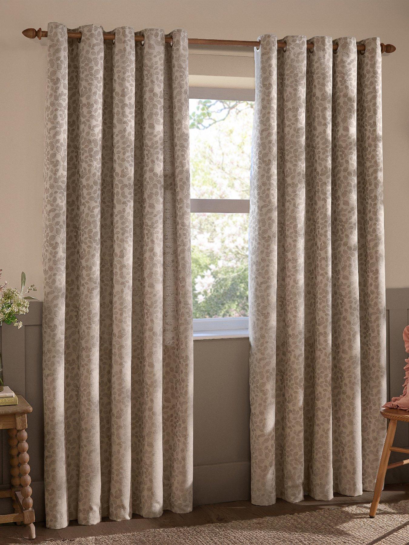 Wylder Grace Leaf Eyelet Curtains