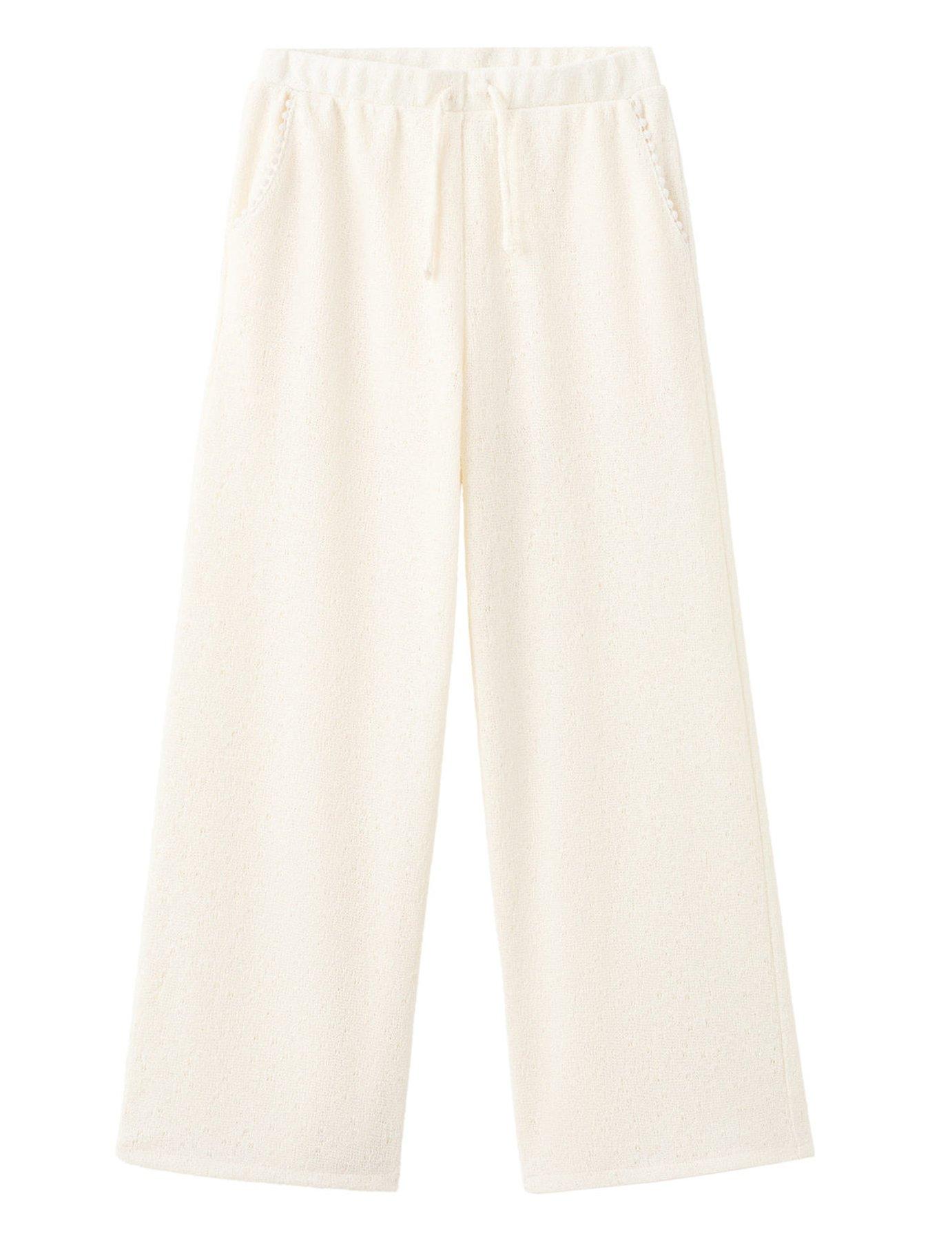 mango-girls-crochet-beach-trousers-creamfront