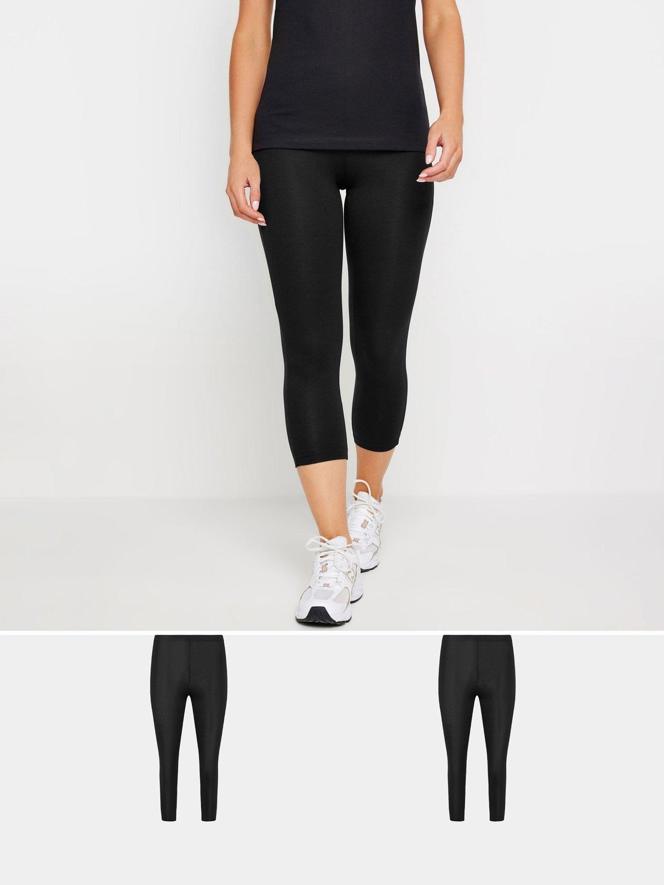 PixieGirl Petite 2 Pack Crop Basic Leggings