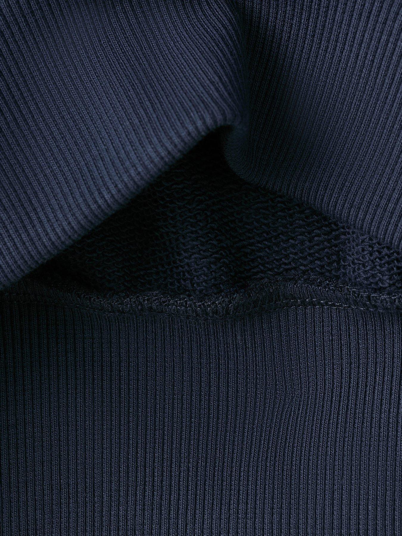 Image 5 of 5 of Mango Girls Fleur Sweatshirt - Navy