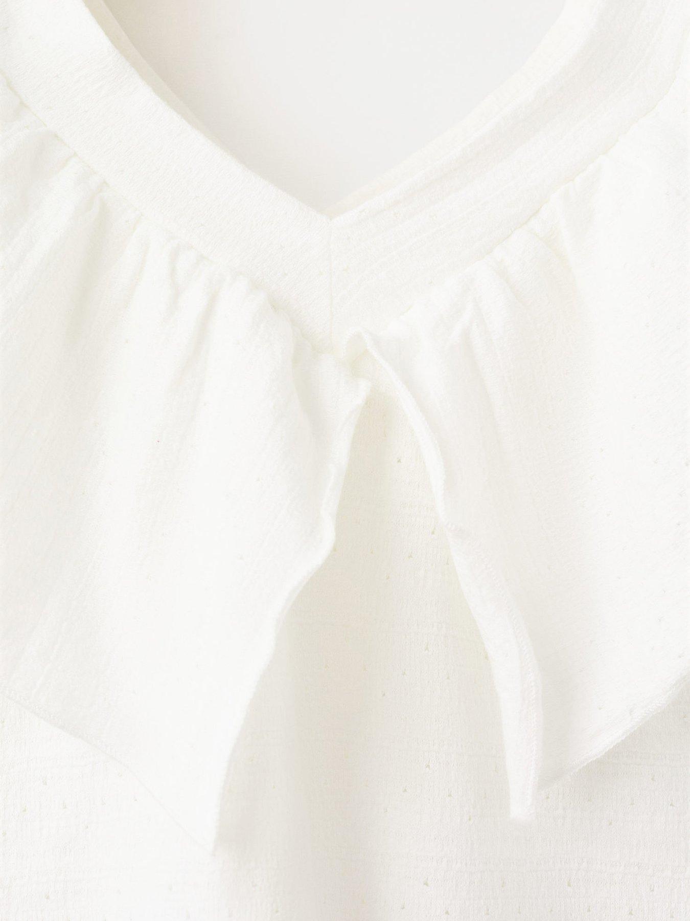 mango-girls-v-neck-dress-light-creamoutfit