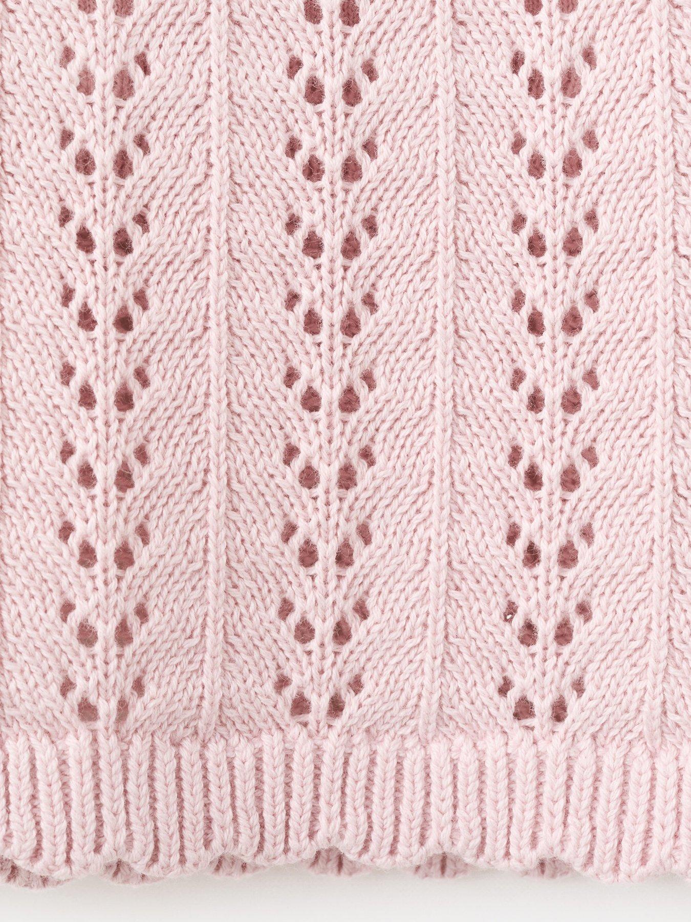 Image 4 of 4 of Mango Girls Knitted Vest - Pink