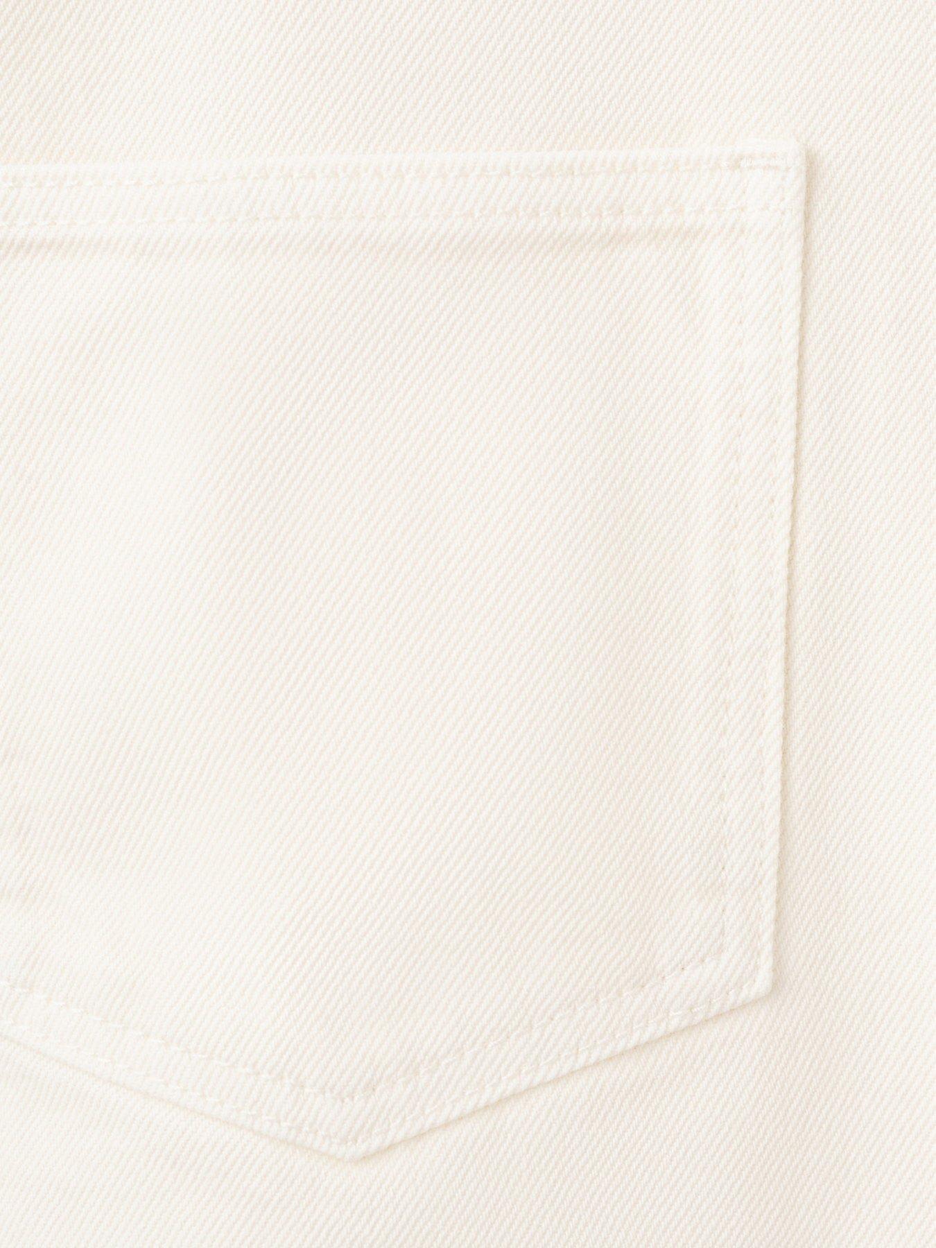 Image 3 of 4 of Mango Girls Denim Jacket - Cream