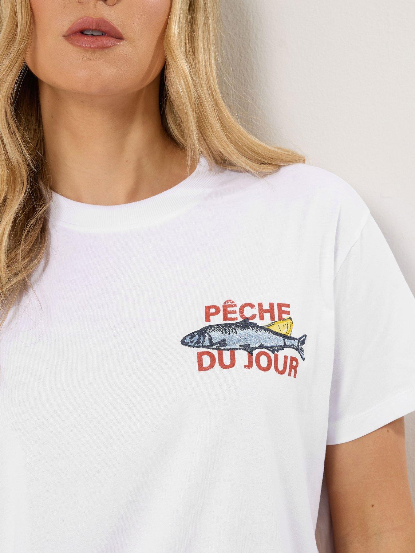 long-tall-sally-sardine-print-oversized-t-shirt-whiteoutfit