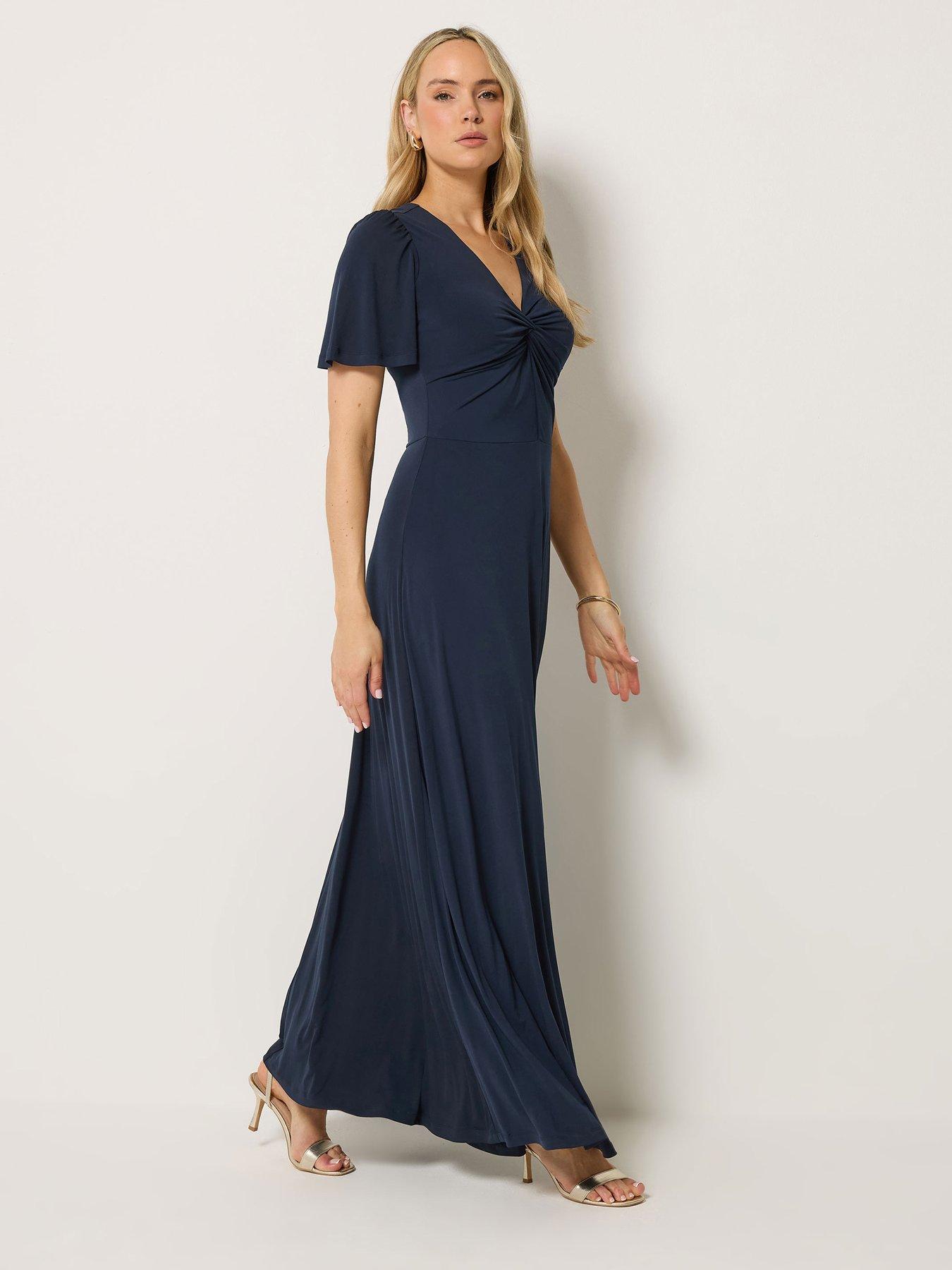 tall flowy dress Coral Sea Maxi Dress main image 0