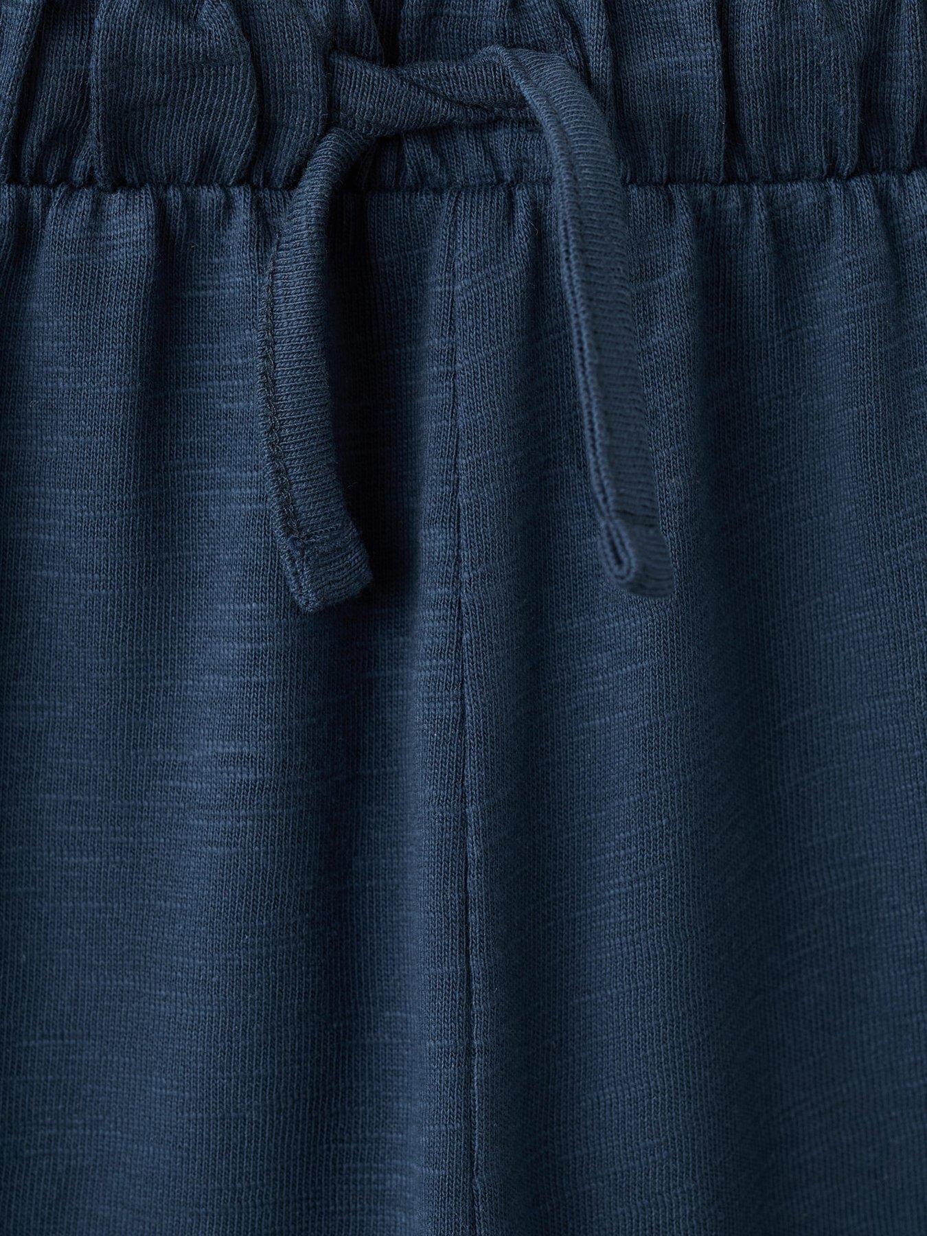 Image 4 of 4 of Mango Girls Jersey Trousers - Navy