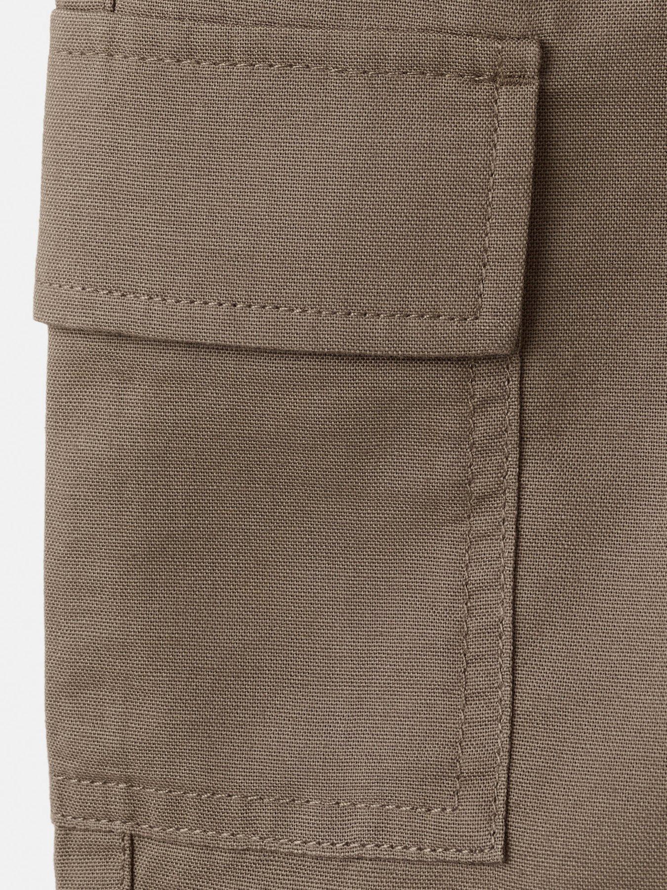 Image 4 of 4 of Mango Boys Bermuda Shorts - Brown