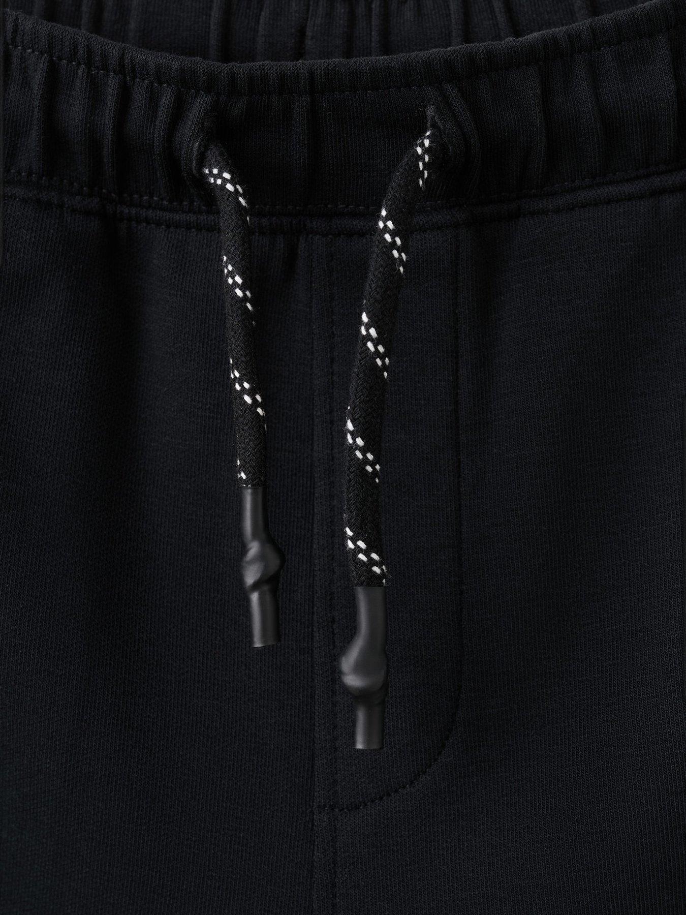 Image 4 of 4 of Mango Boys Jersey Shorts - Black