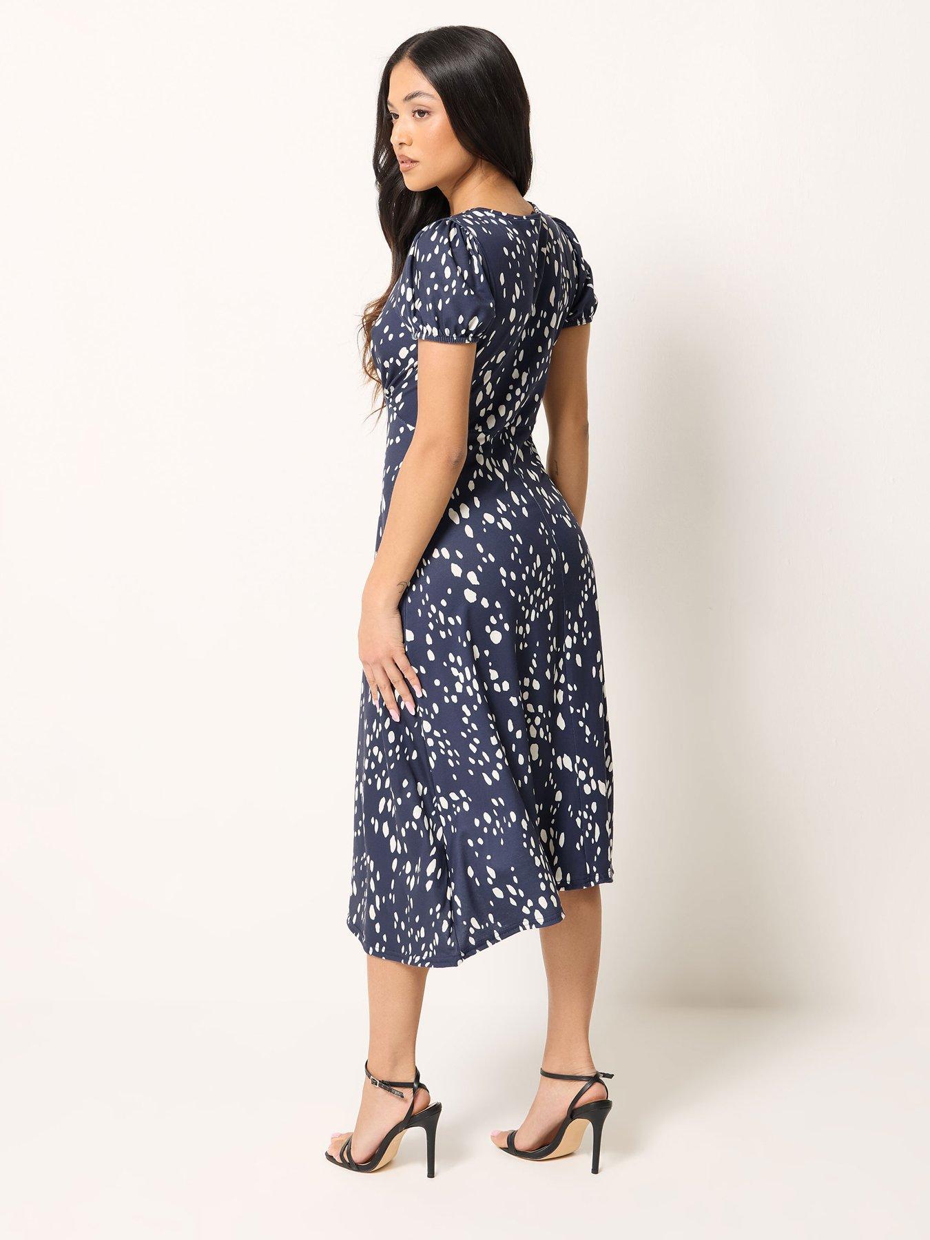 Image 2 of 4 of PixieGirl Petite Empire Midi Dress