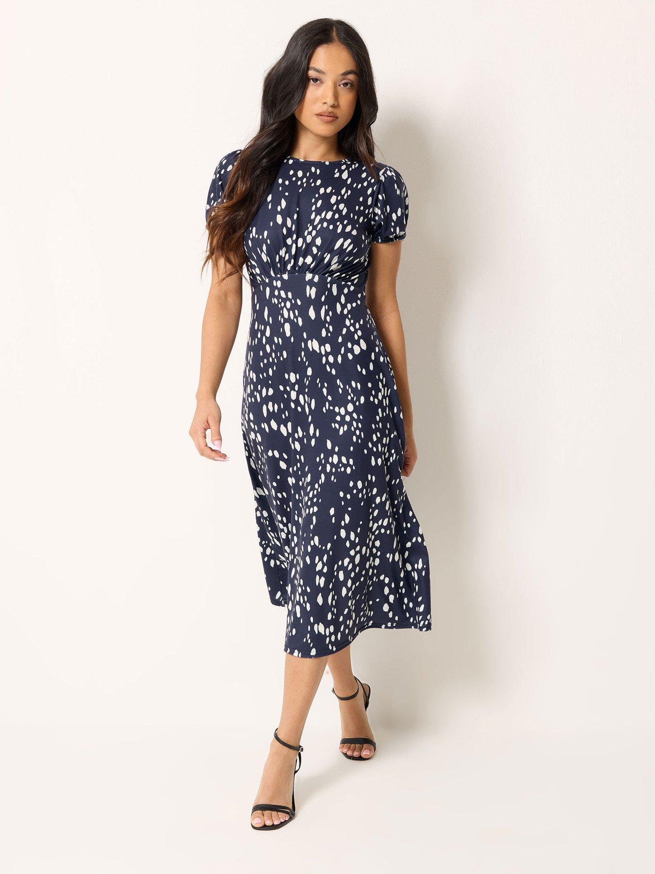 Image 3 of 4 of PixieGirl Petite Empire Midi Dress