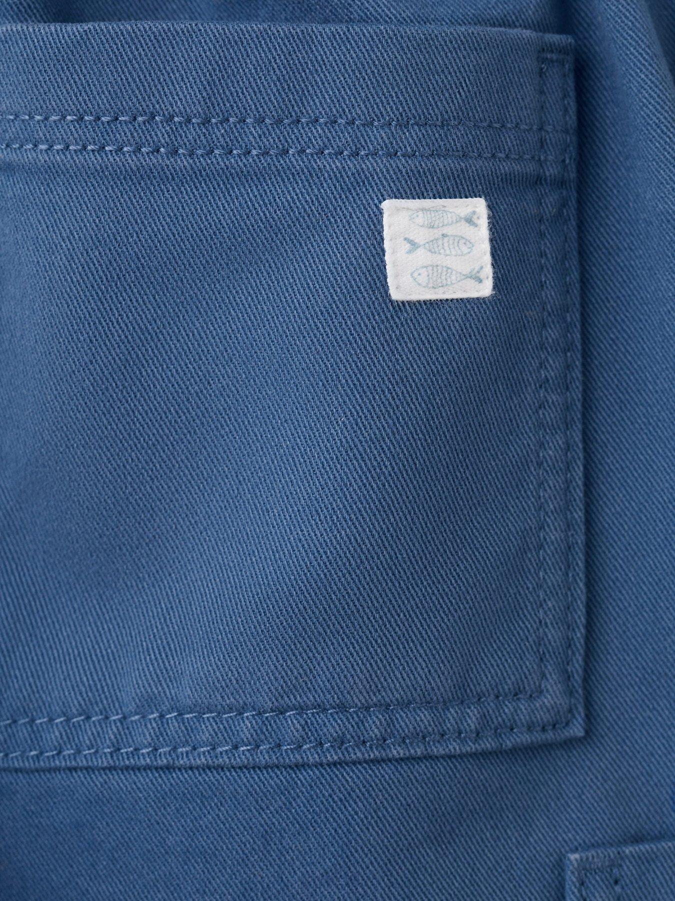 Image 5 of 5 of Mango Boys Cargo Shorts - Blue