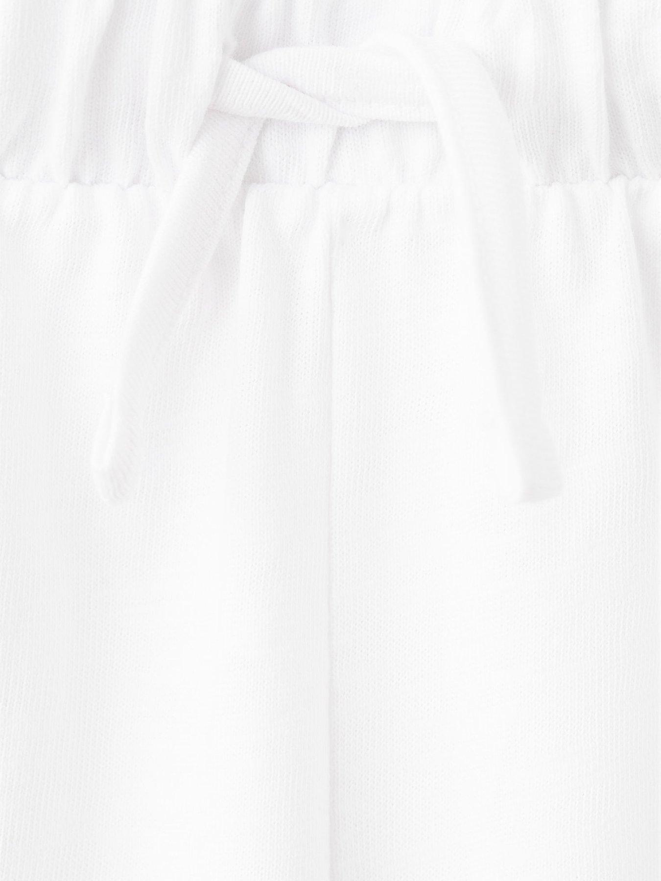 Image 3 of 4 of Mango Girls Jersey Trousers - White