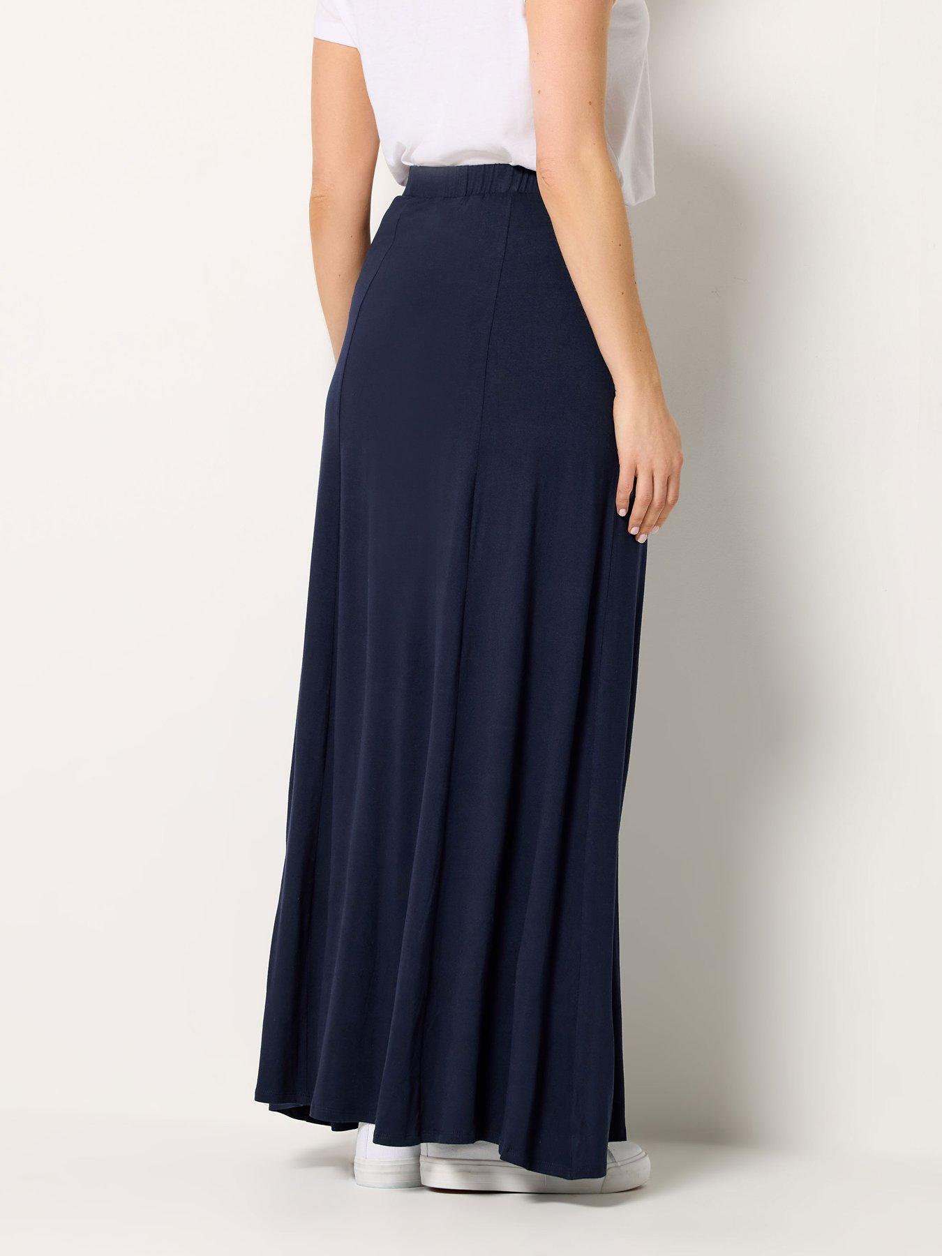 long-tall-sally-fit-and-flare-skirt-bluestillFront