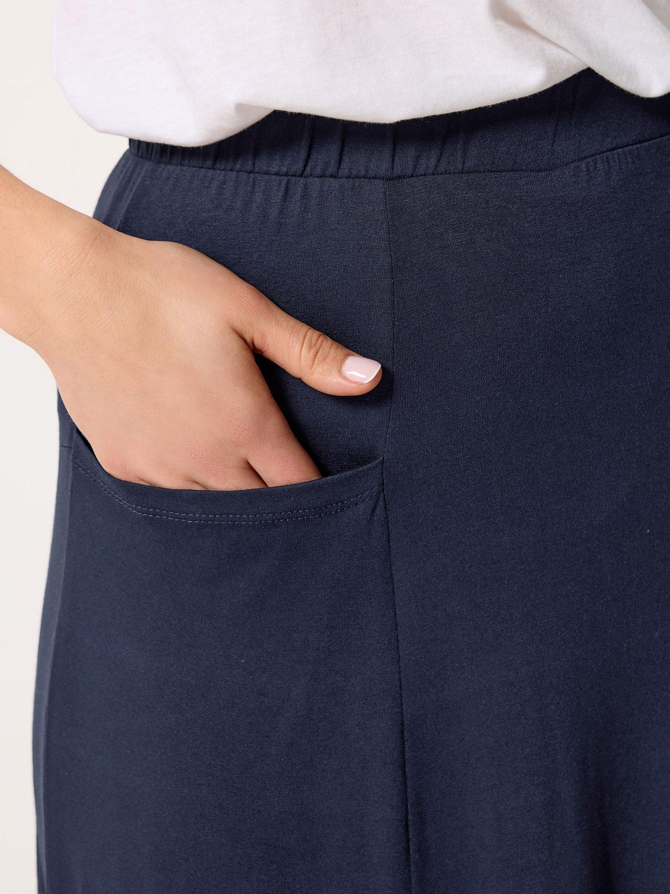 long-tall-sally-fit-and-flare-skirt-blueoutfit