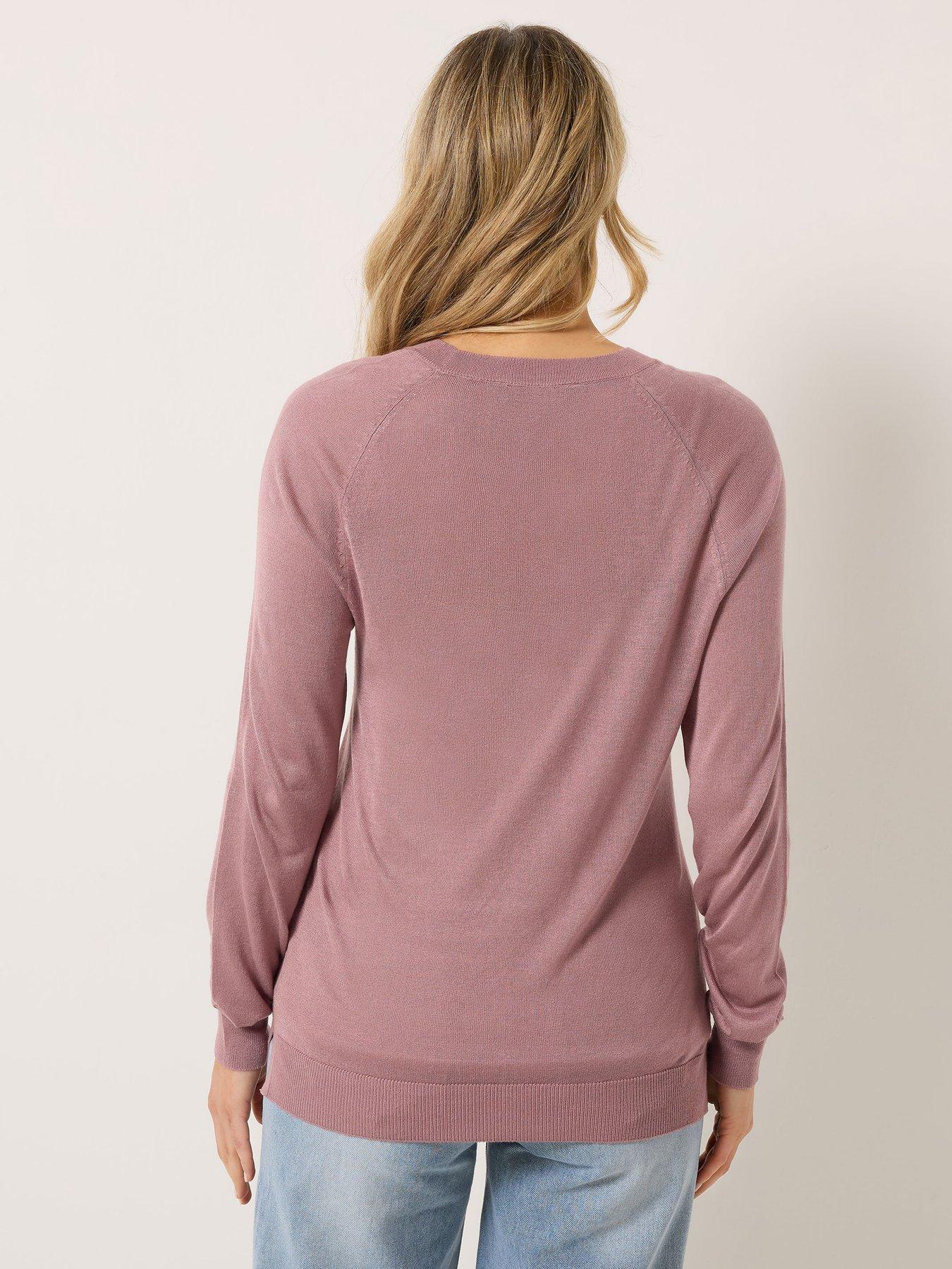 Image 2 of 5 of Long Tall Sally Lightweight Jumper - Purple