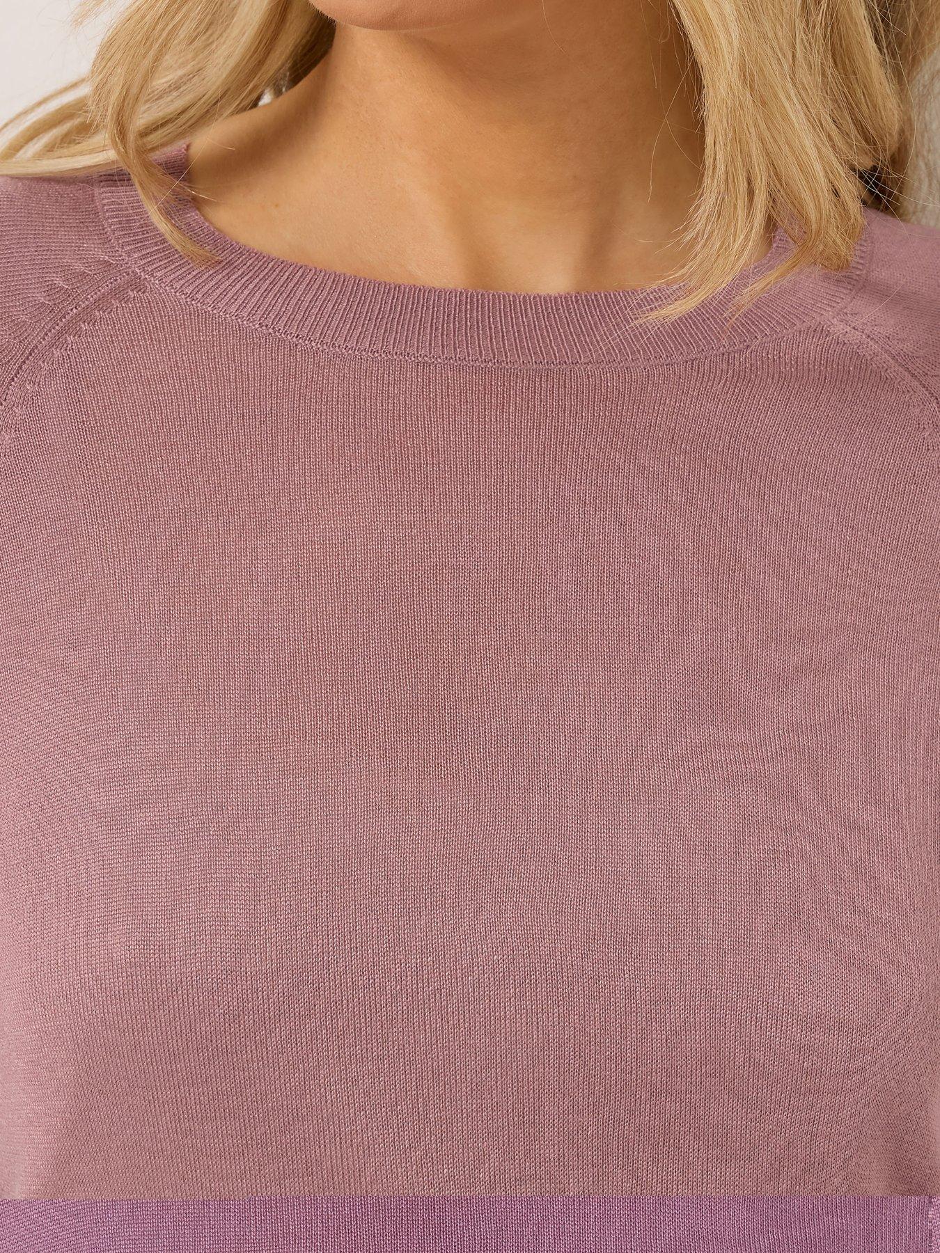 Image 4 of 5 of Long Tall Sally Lightweight Jumper - Purple