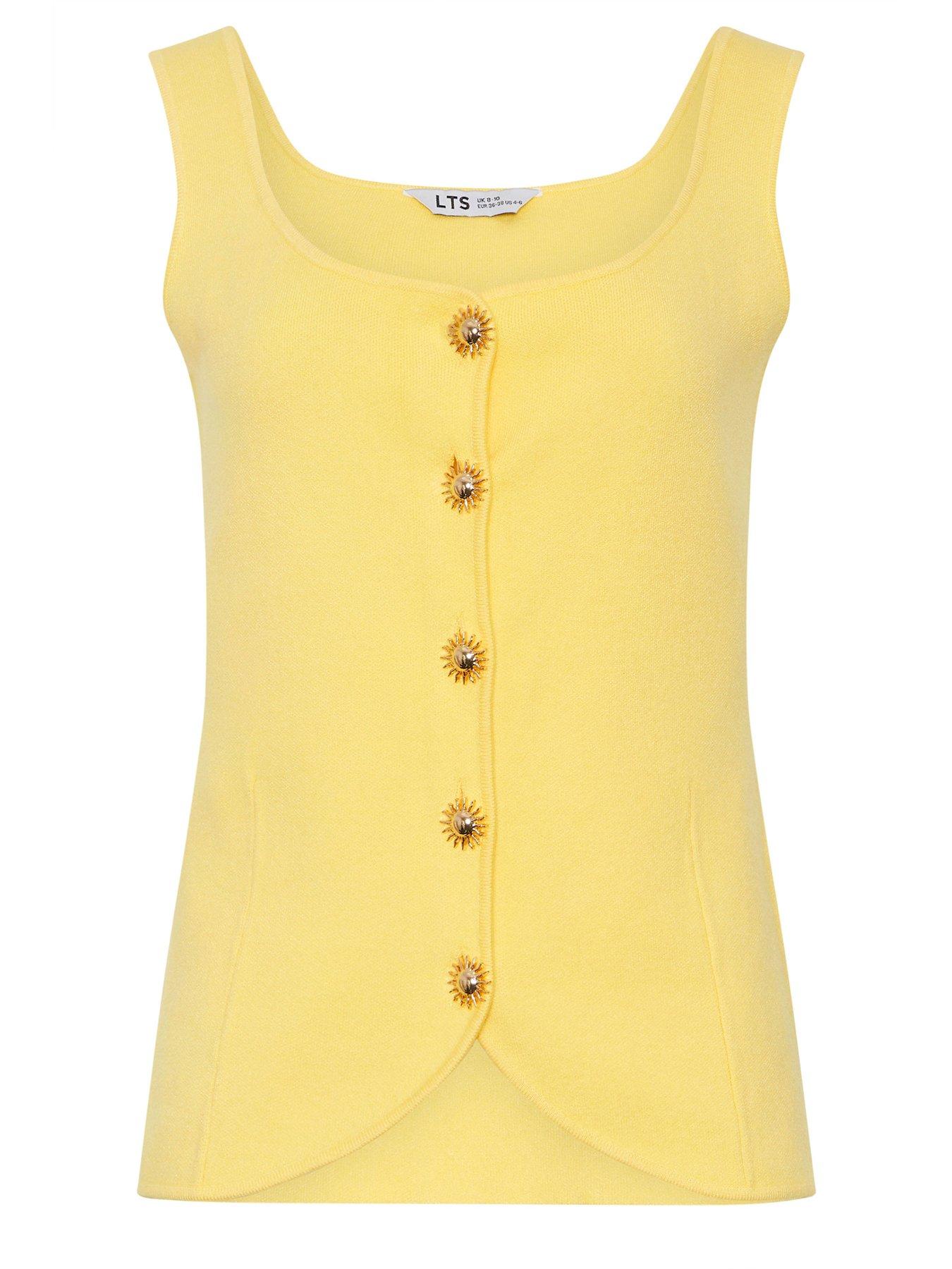Image 6 of 6 of Long Tall Sally Tall Button Knit Vest