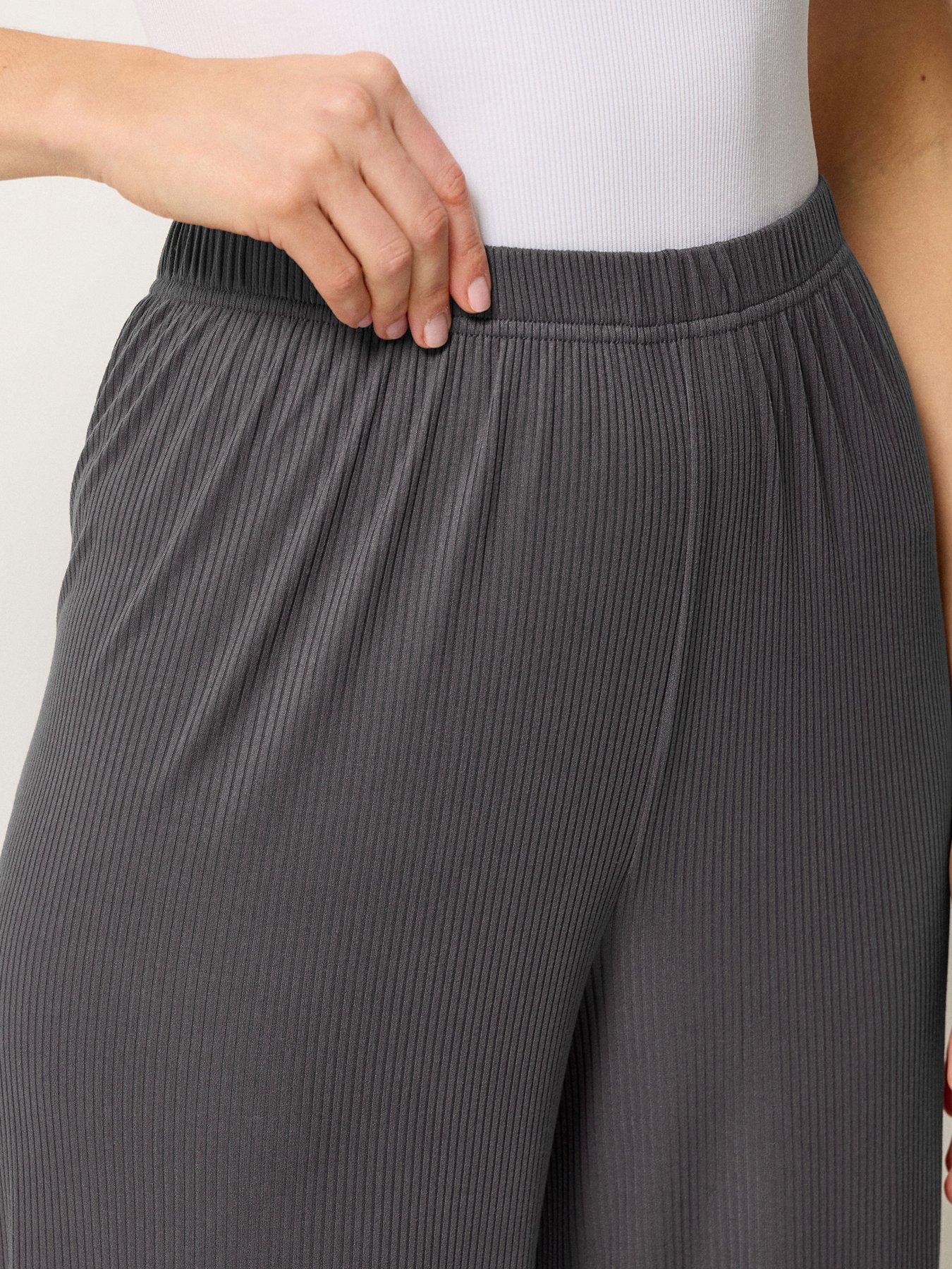 long-tall-sally-ribbed-wide-leg-trouser-36-greyoutfit