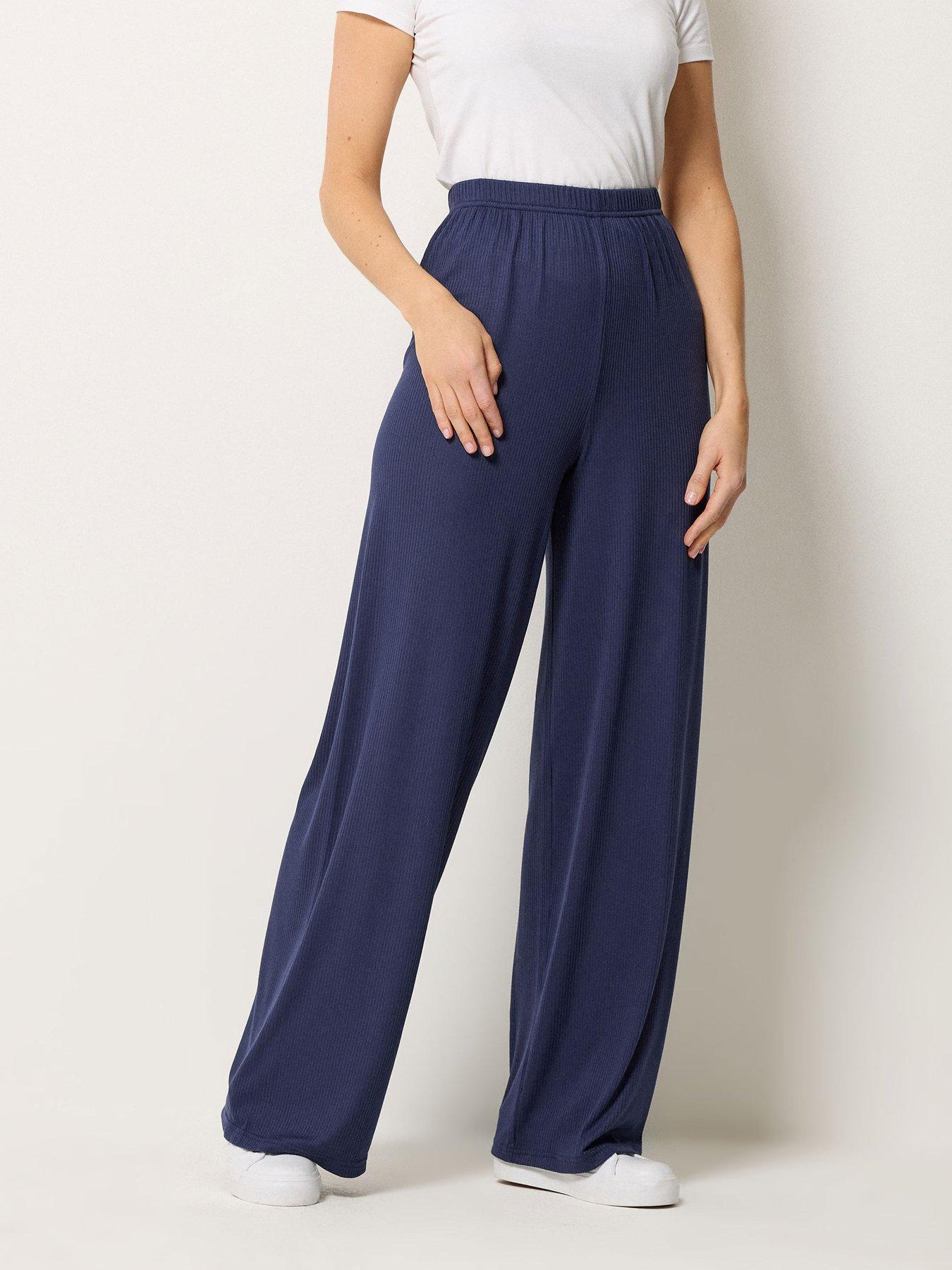 long-tall-sally-ribbed-wide-leg-trouser-36-bluefront
