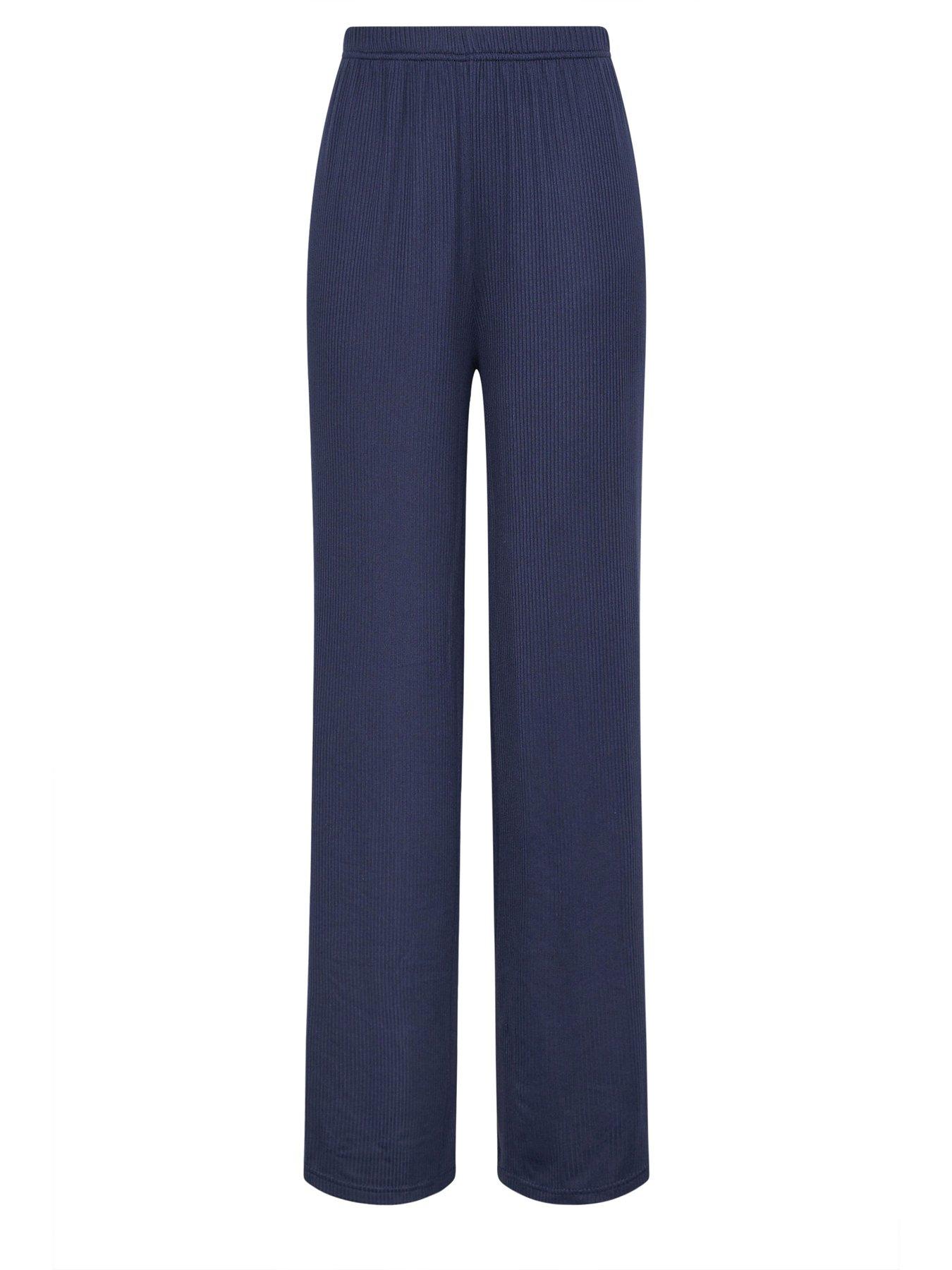 long-tall-sally-ribbed-wide-leg-trouser-36-bluedetail