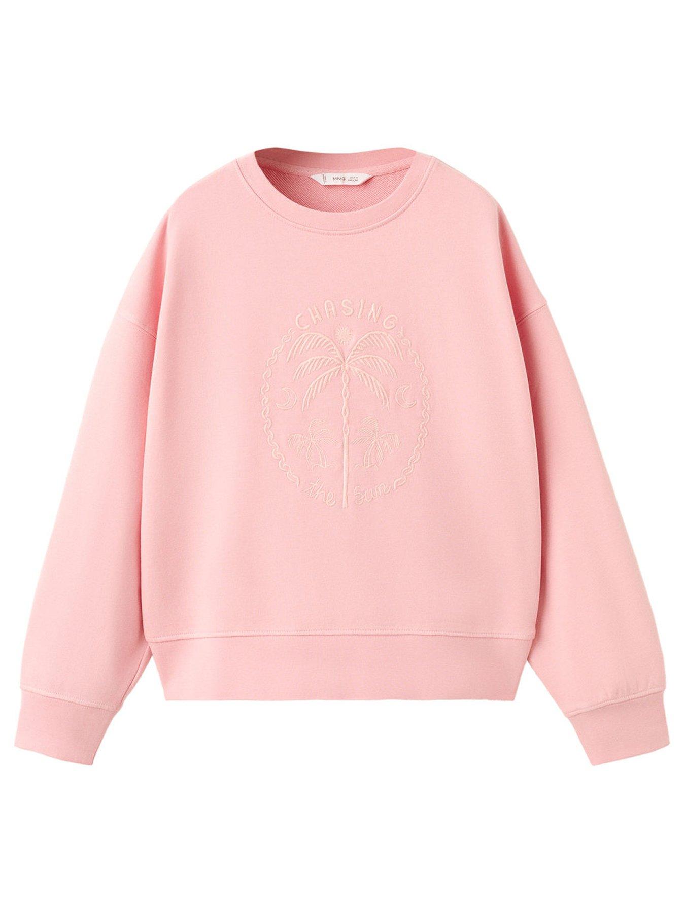 Image 1 of 4 of Mango Girls Chasing The Sun Sweat - Pink