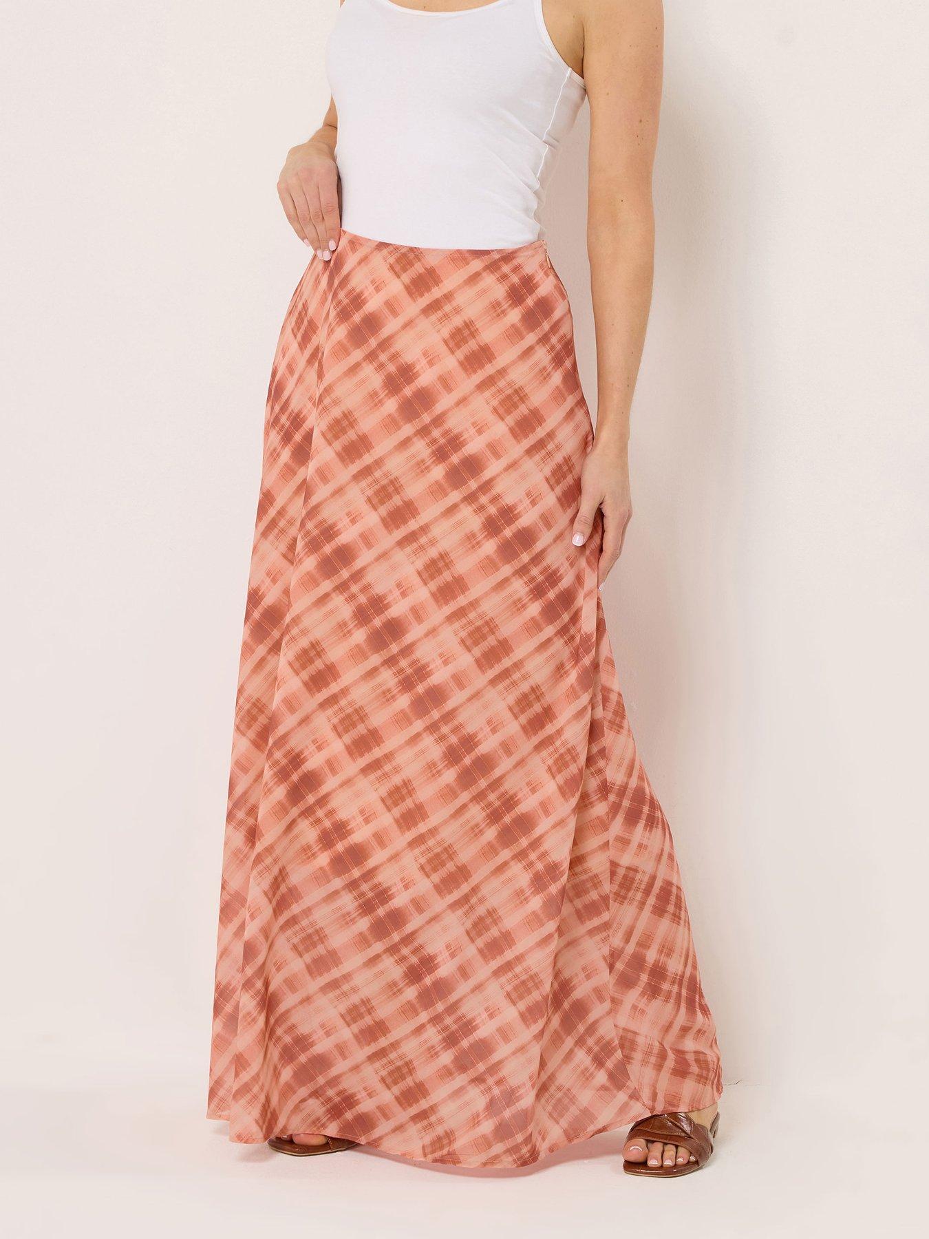 Long Tall Sally Tall Abstract Maxi Skirt