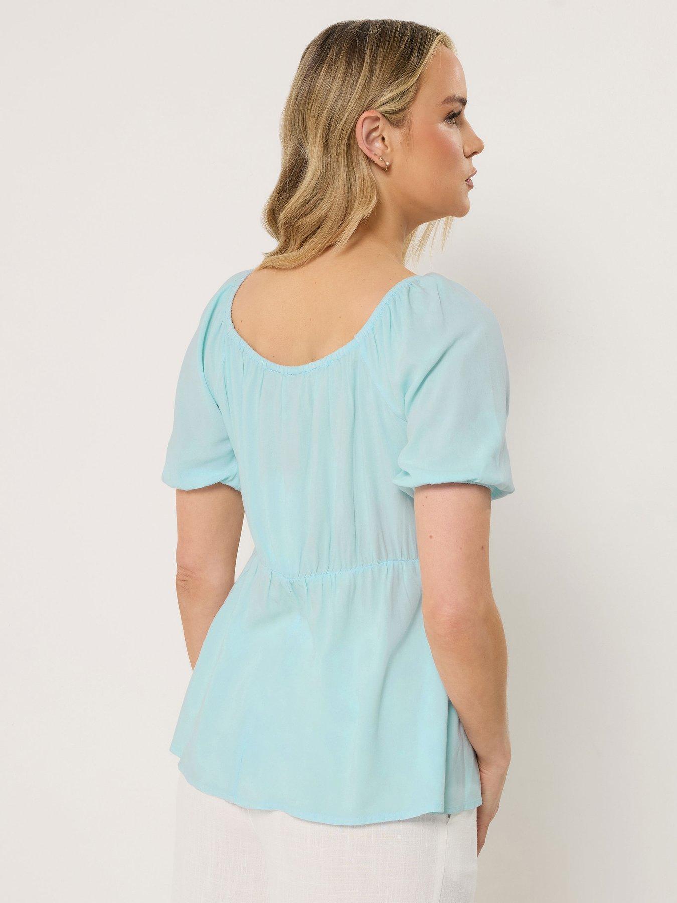 Image 2 of 4 of Long Tall Sally Tall Square Neck Blouse