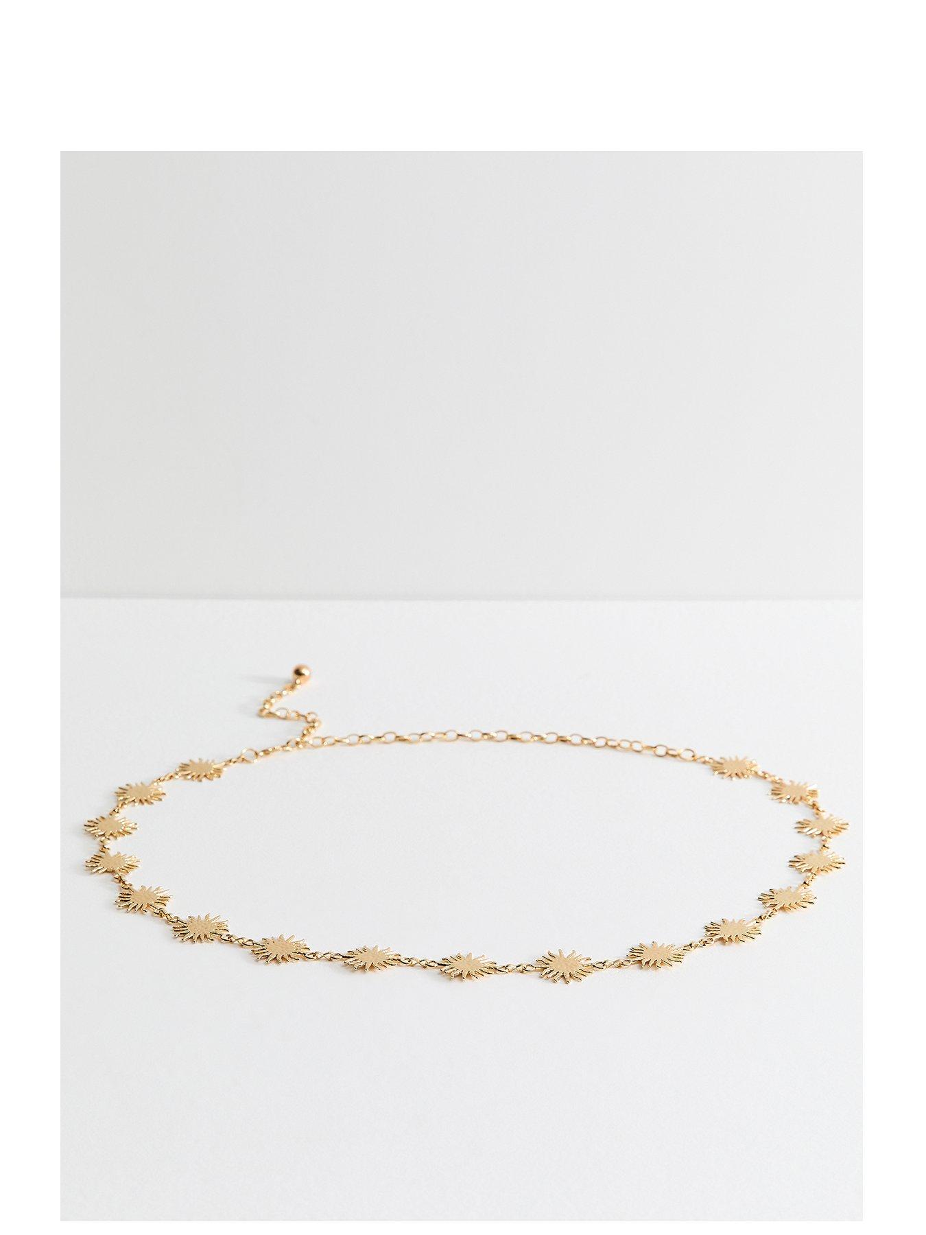 Image 1 of 3 of New Look Sunshine Chain Belt - Gold