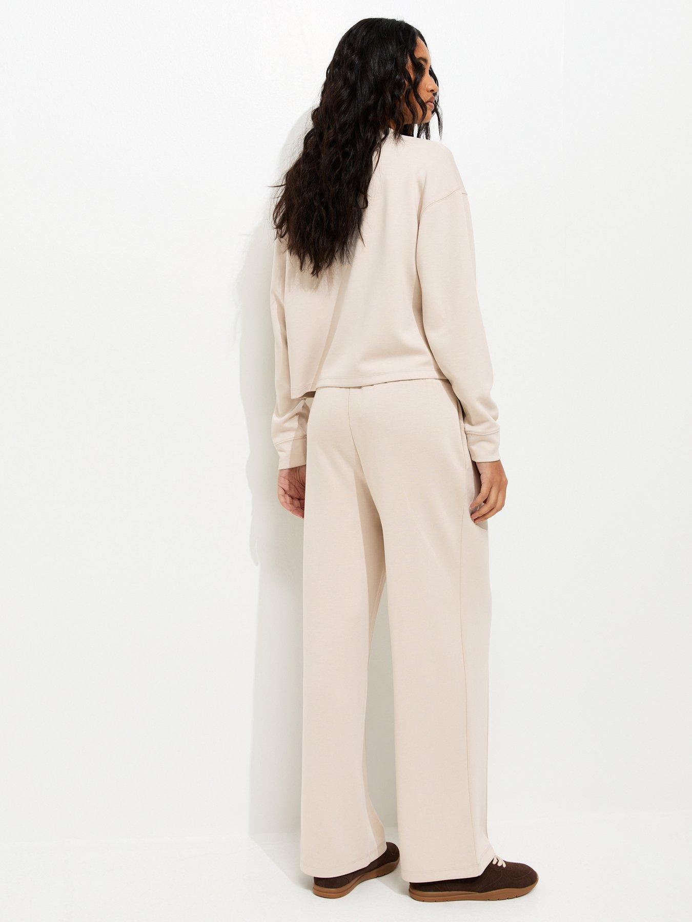 new-look-premium-wide-leg-joggers-stonestillFront