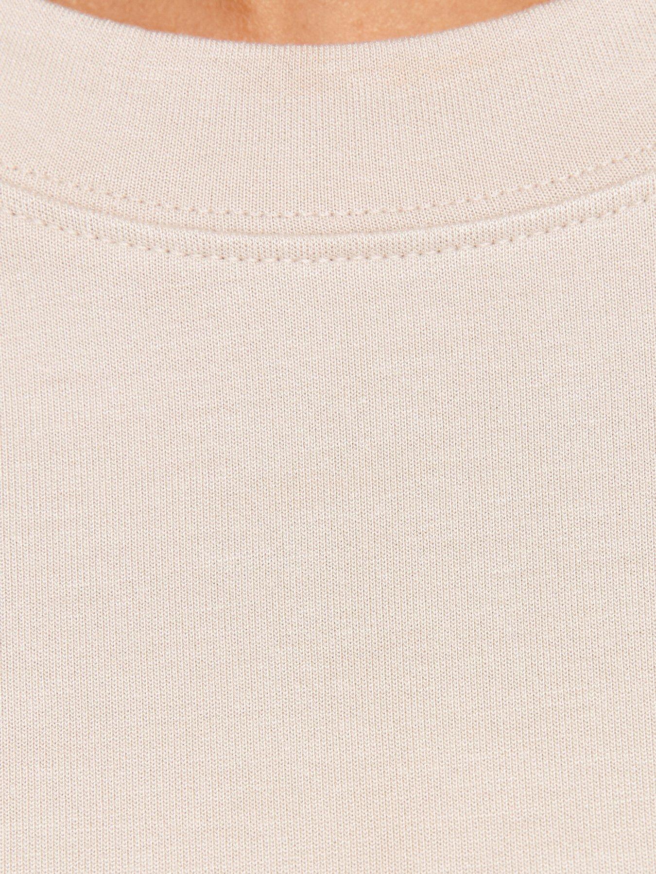 Image 5 of 5 of New Look Premium Crew Neck Sweatshirt - Stone