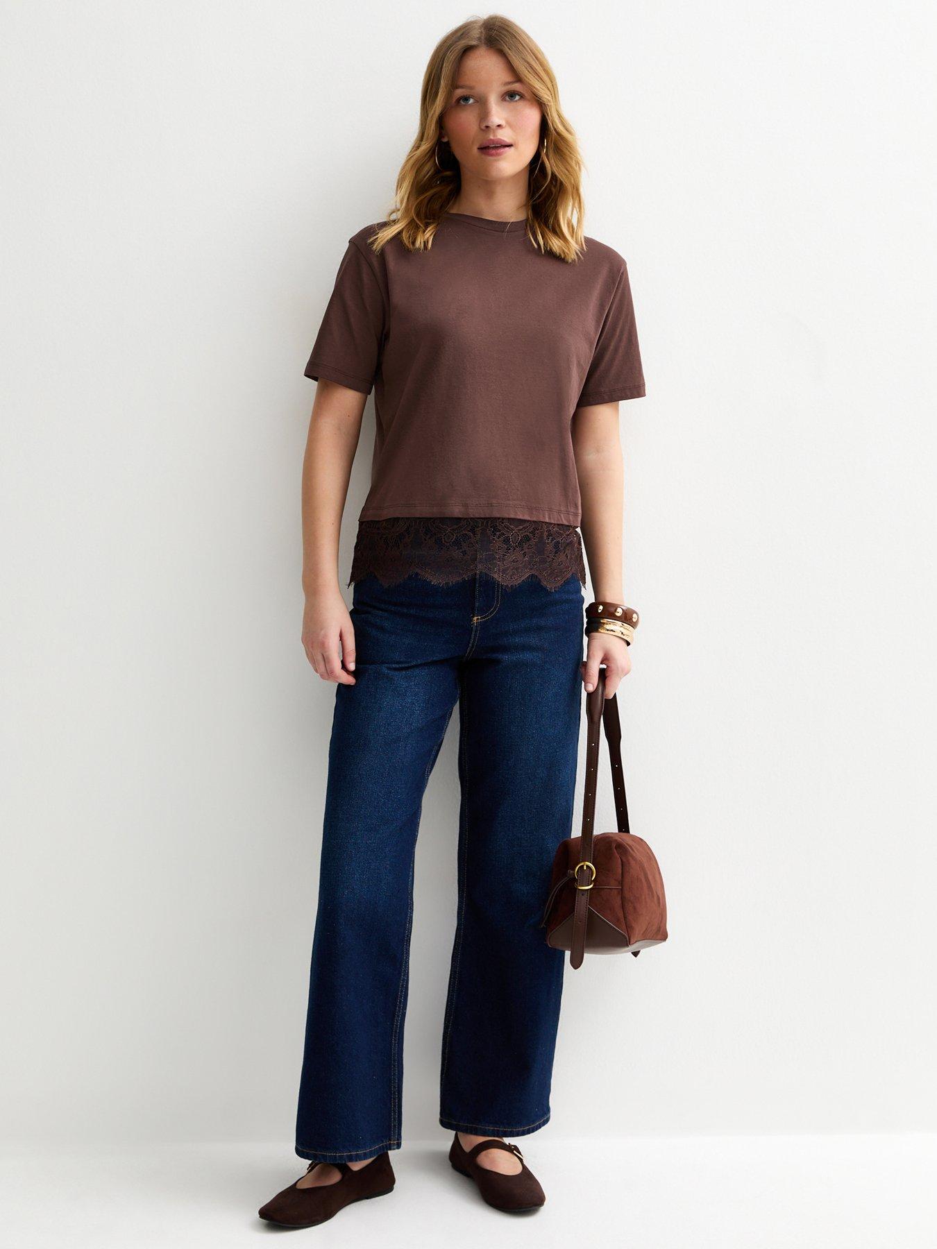 new-look-lace-hem-boxy-t-shirt-brownback