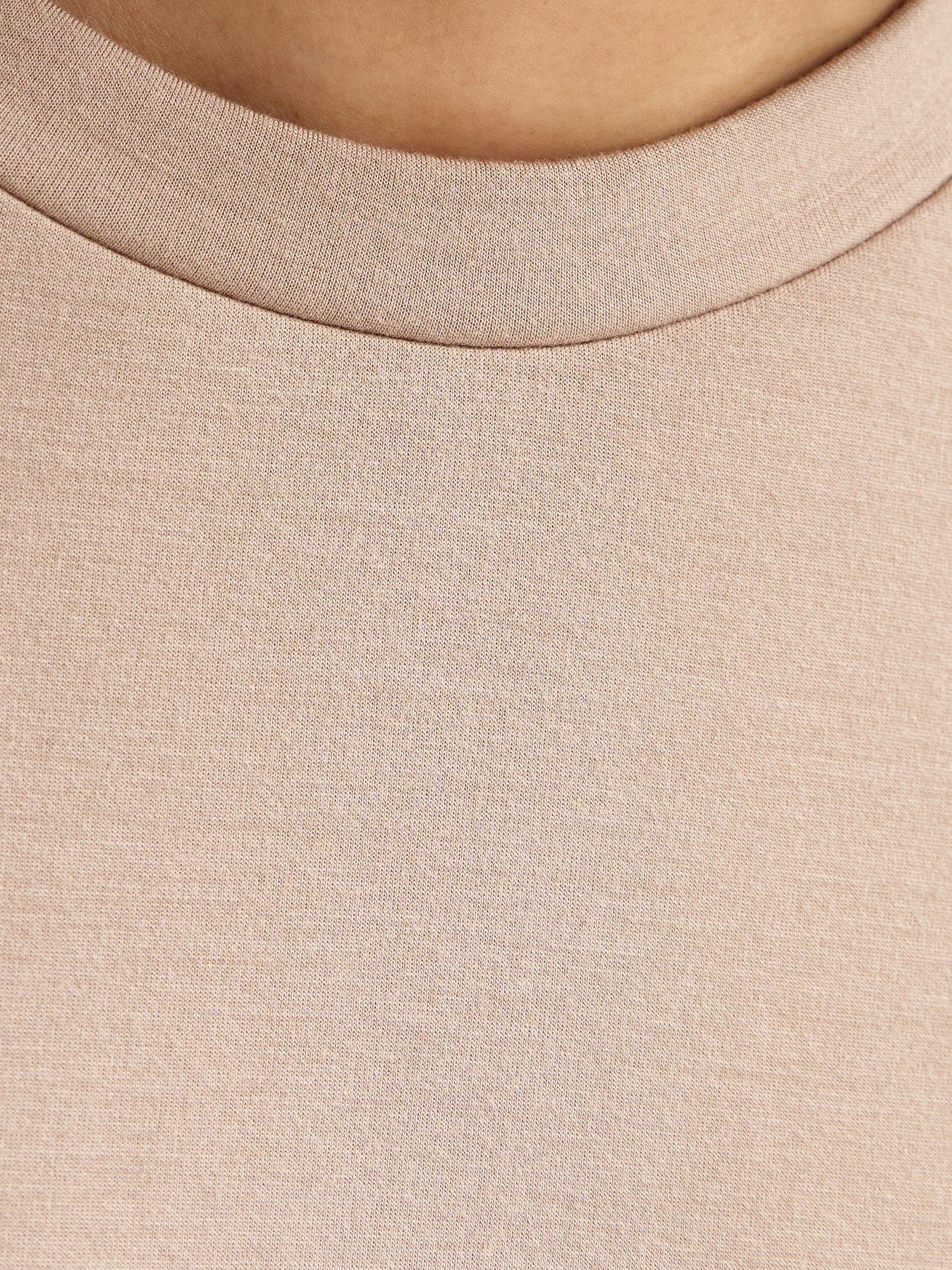 Image 6 of 6 of New Look Premium Sweatshirt T-Shirt - Mink