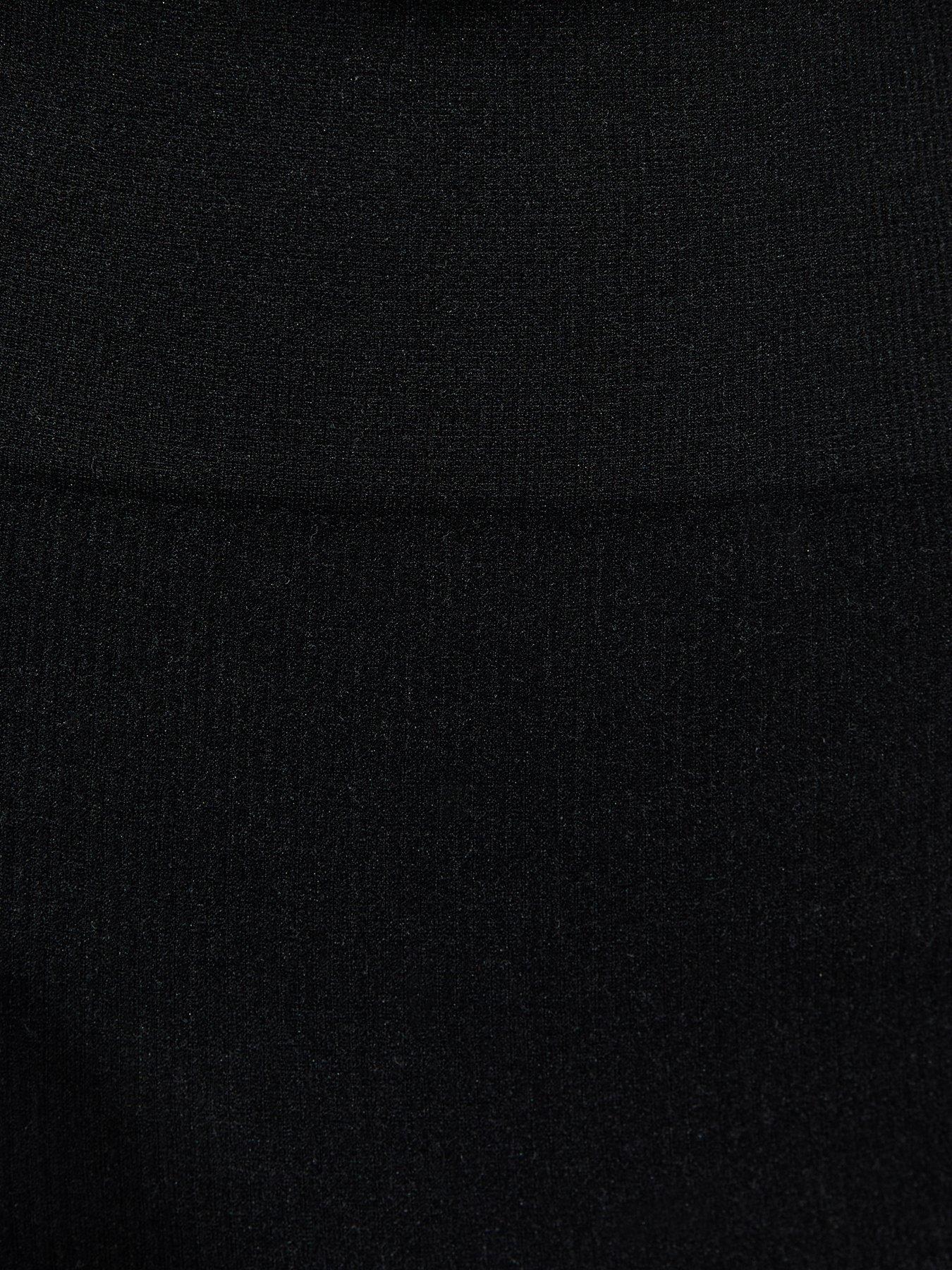 Image 5 of 5 of New Look Seamless Cycling Shorts - Black