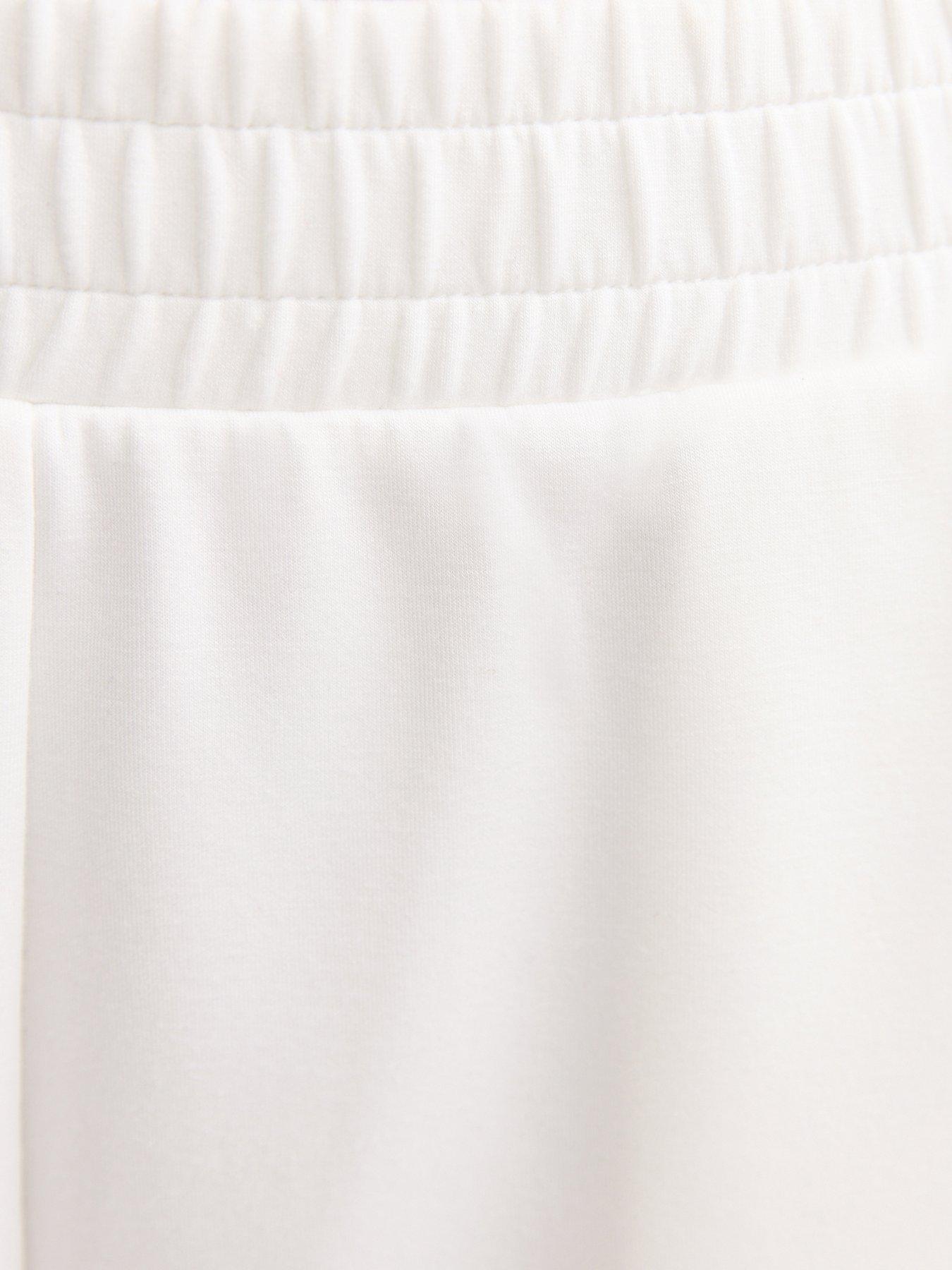 Image 5 of 5 of New Look Premium Jersey Shorts - Cream